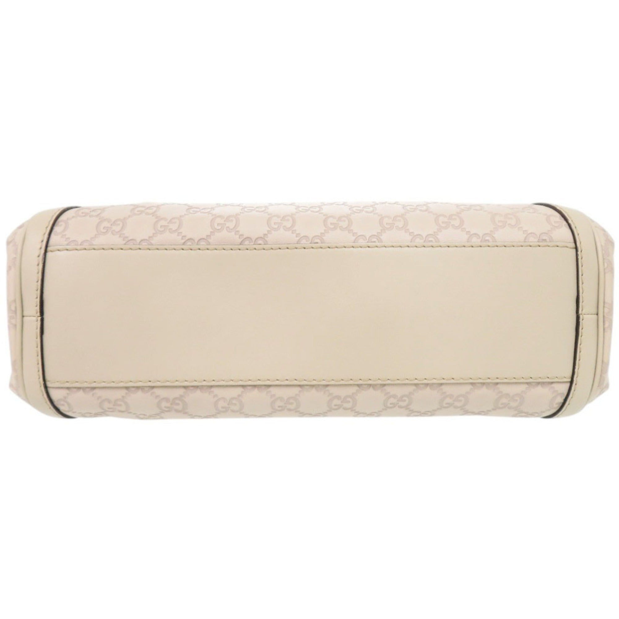 Gucci Ivory Leather Handbag (Pre-Owned)