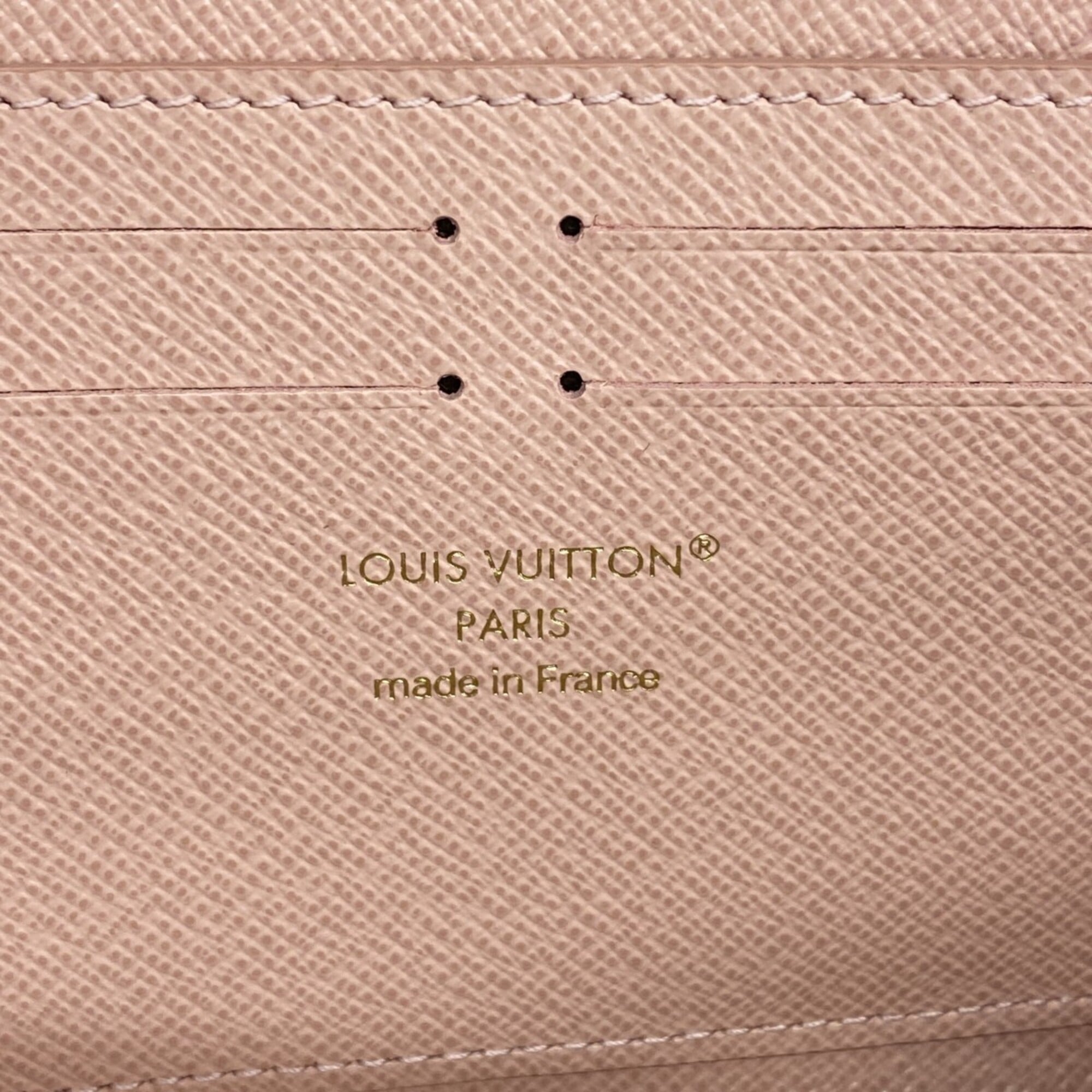 Louis Vuitton Rose Ballerine White Long Wallet (Bi-Fold) (Pre-Owned)