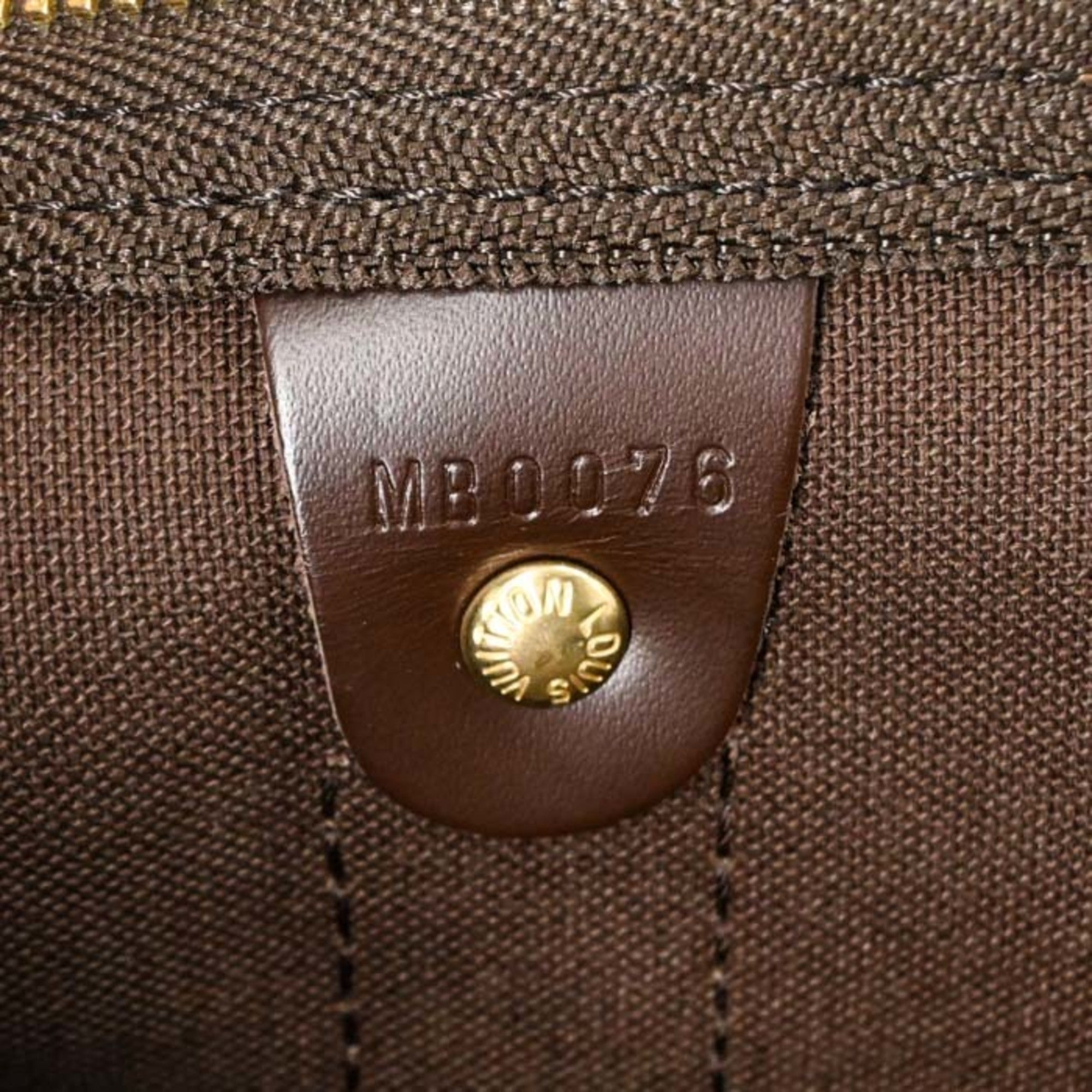 Louis Vuitton Brown Damier Canvas Damier Canvas Boston Bag (Pre-Owned)