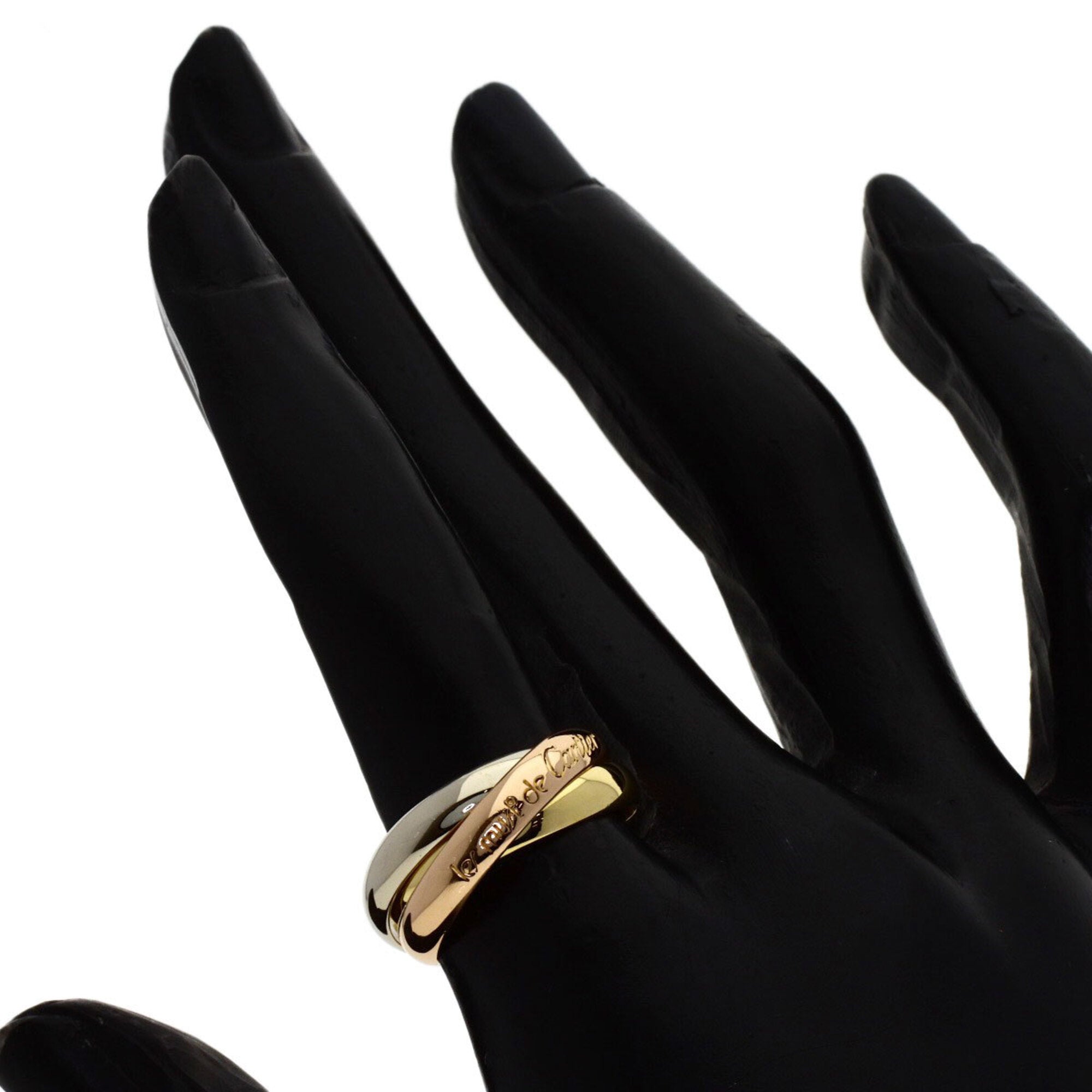 Cartier Yellow Gold (18K) Pink Gold (18K) White Gold (18K) Band Ring (Pre-Owned)
