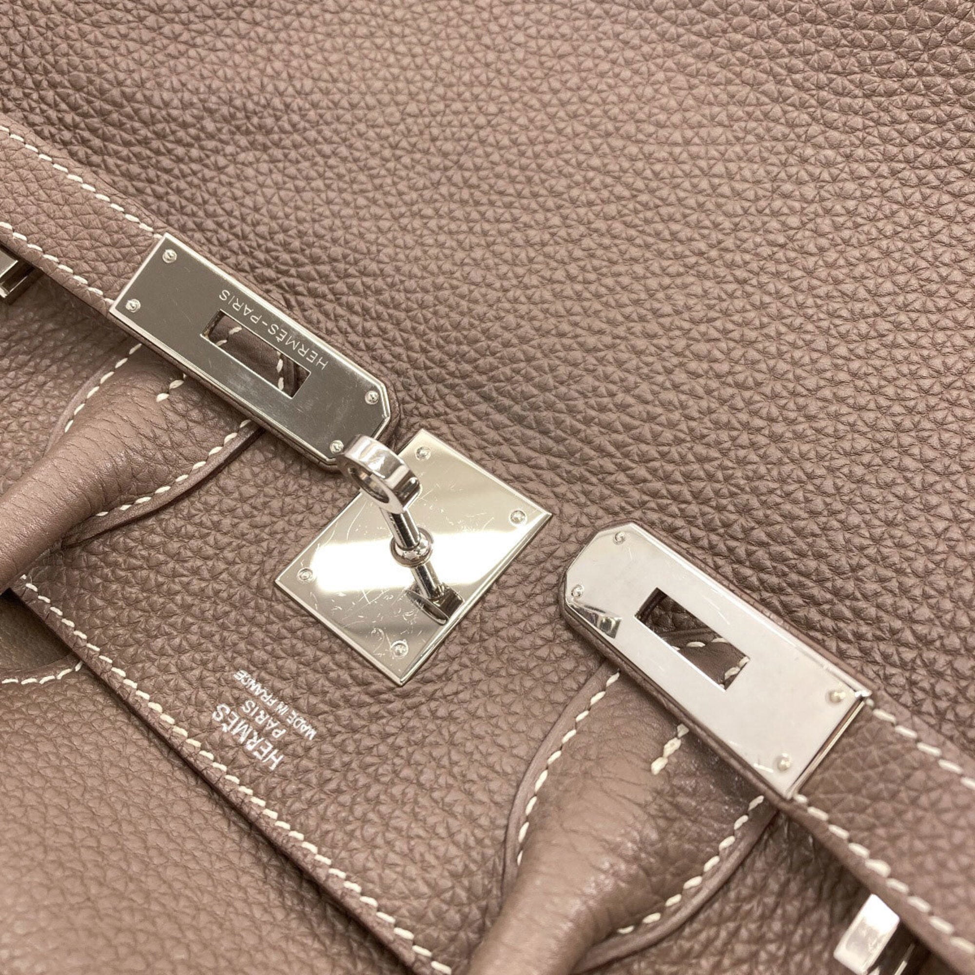 Hermes Birkin Brown Togo Leather Handbag (Pre-Owned)
