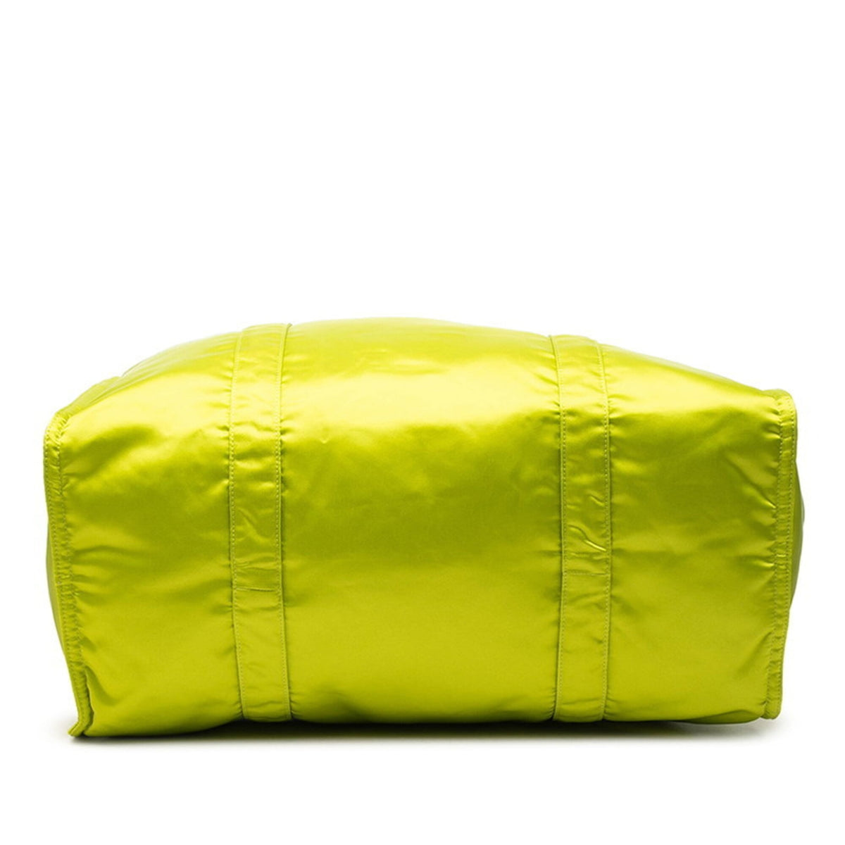 Fendi Green Nylon Shoulder Bag Tote Bag (Pre-Owned)
