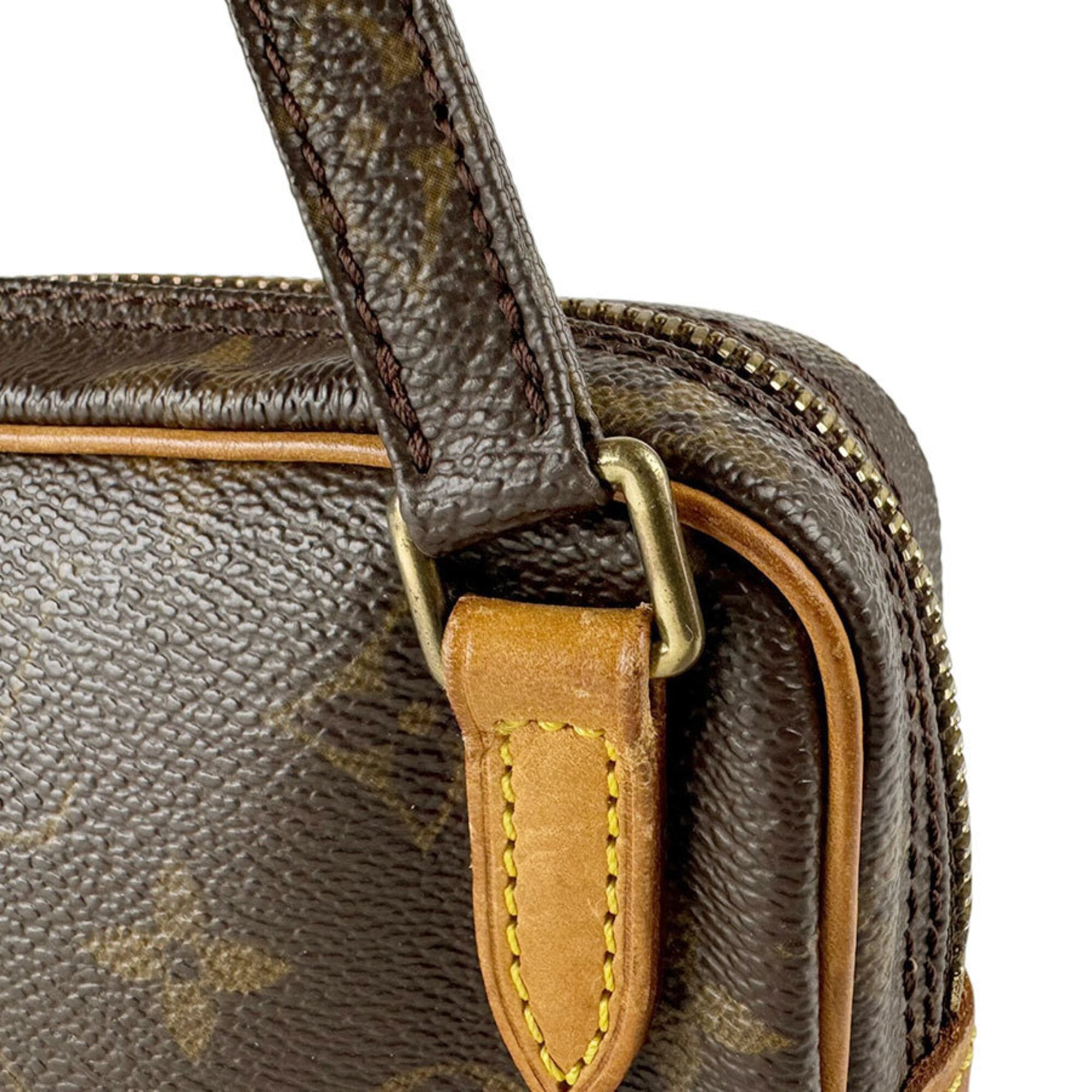 Louis Vuitton Brown Monogram Monogram Pochette Shoulder Bag (Pre-Owned)