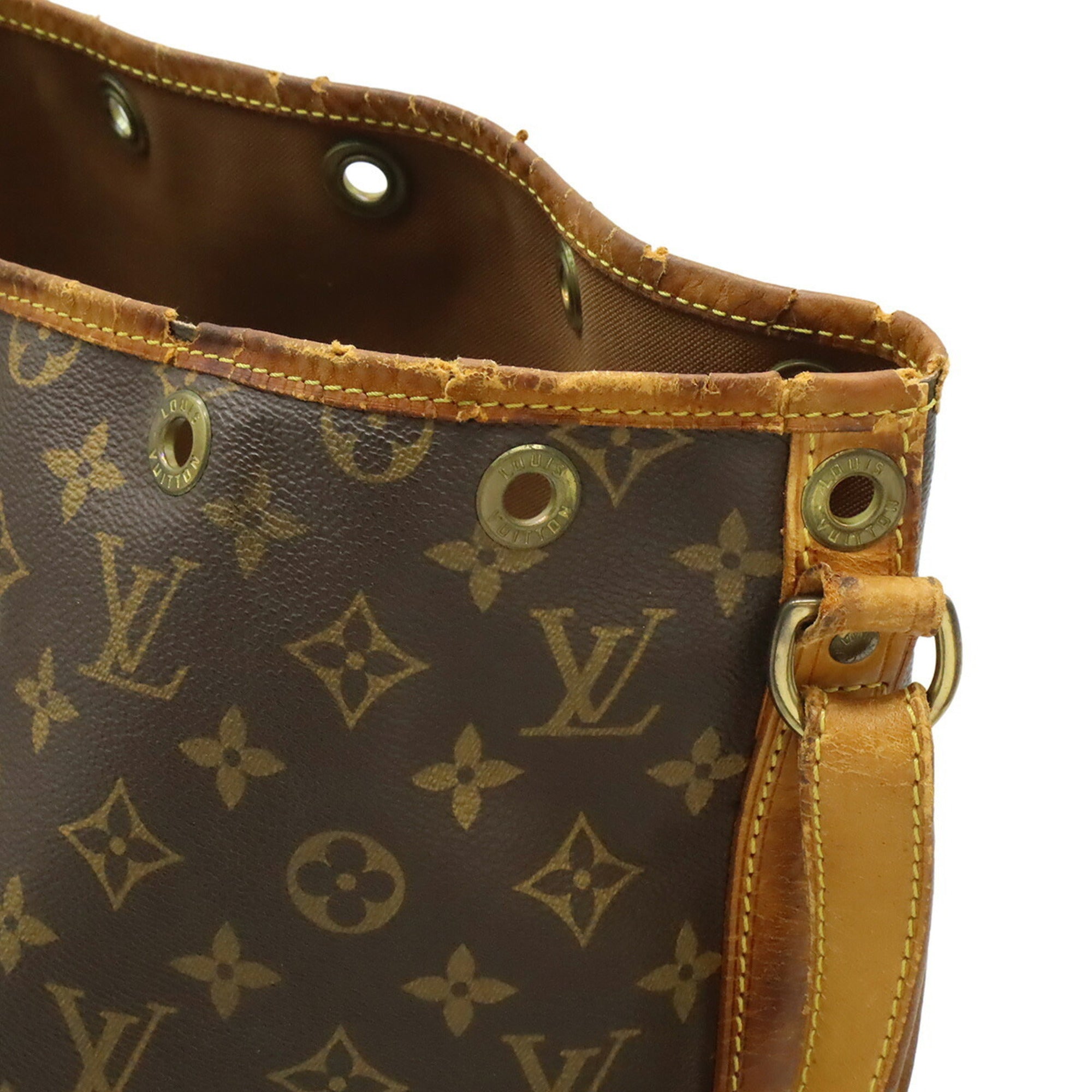 Louis Vuitton Brown Galle Monogram Shoulder Bag (Pre-Owned)