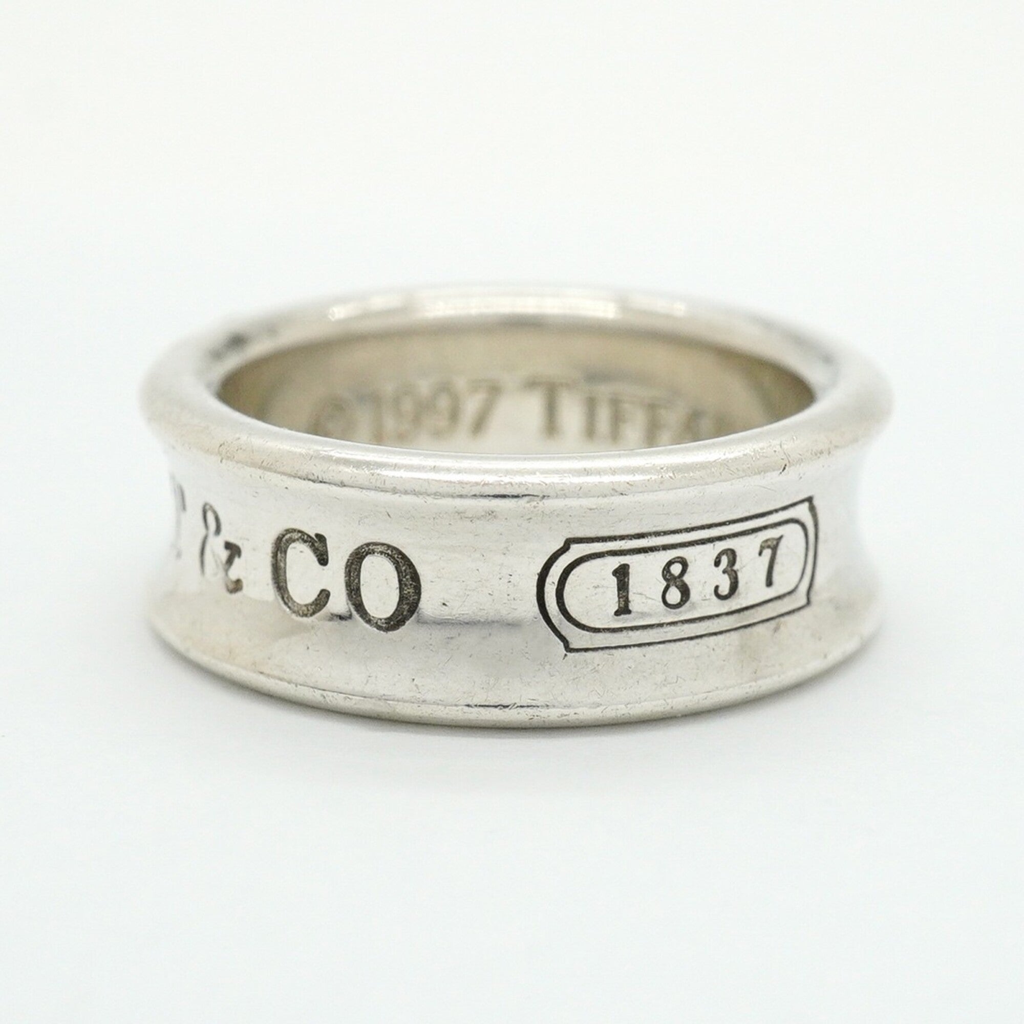 Tiffany Silver 925 Band Ring (Pre-Owned)