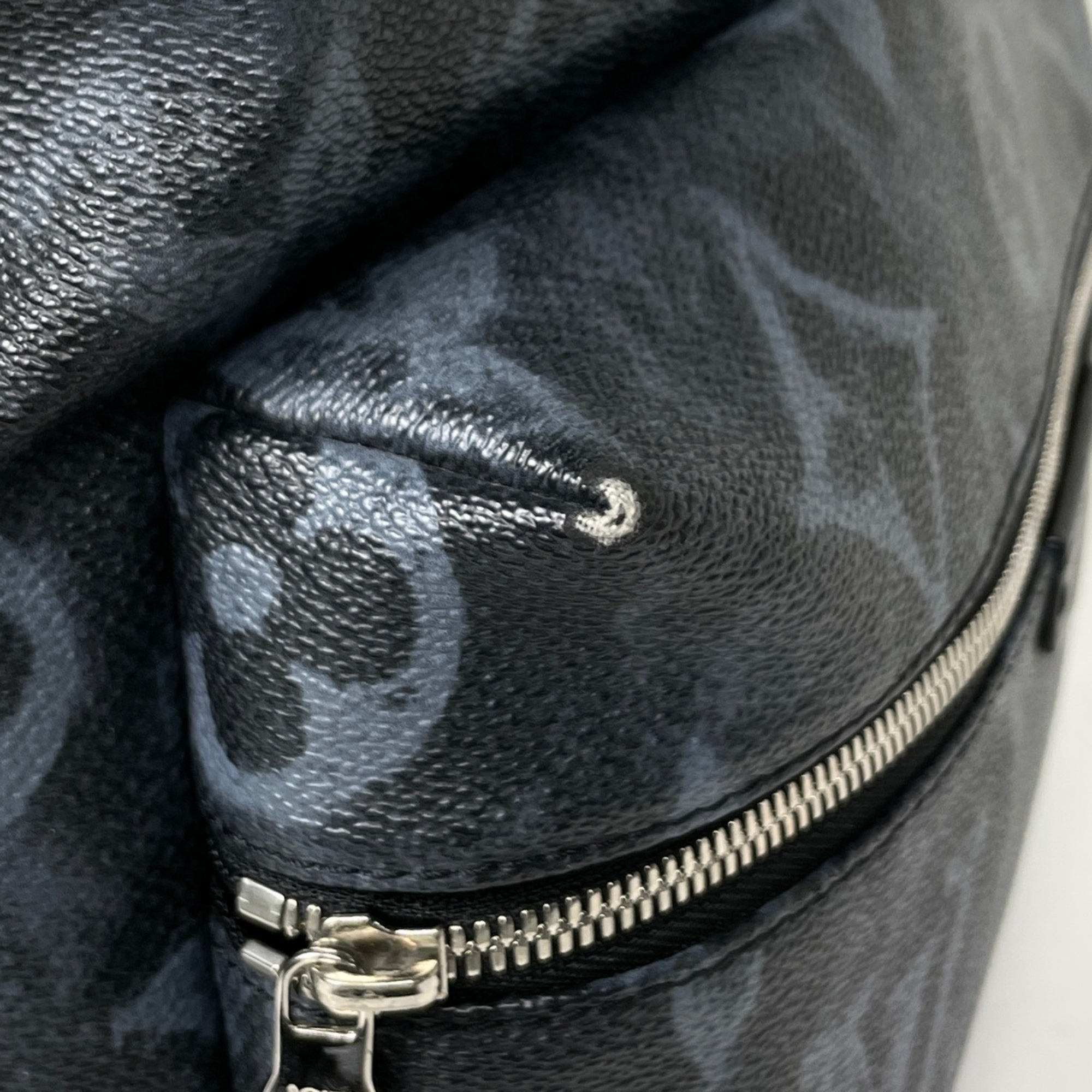 Louis Vuitton Black Noir Monogram Backpack (Pre-Owned)