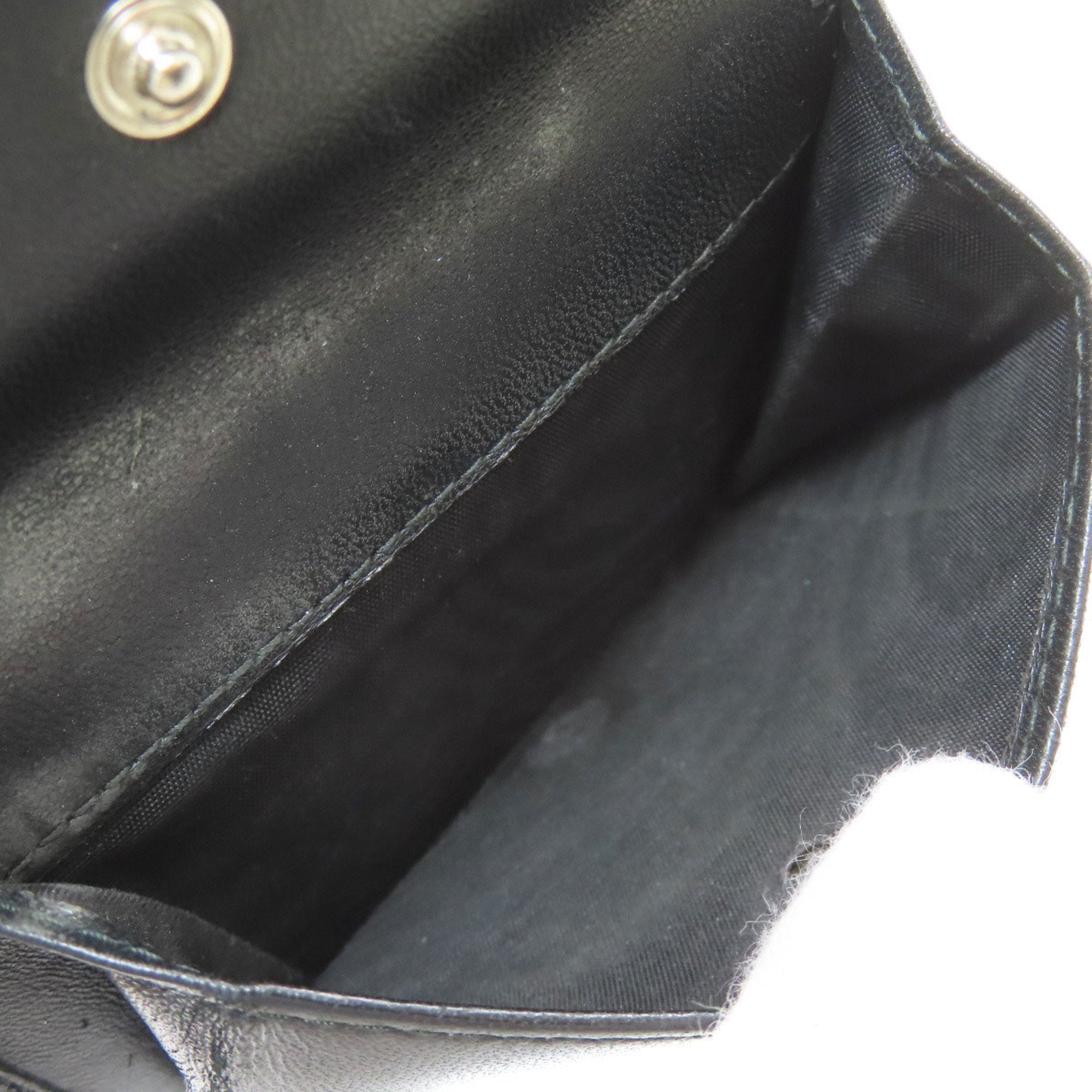 Miu Miu Black Leather Wallet (Bi-Fold) (Pre-Owned)