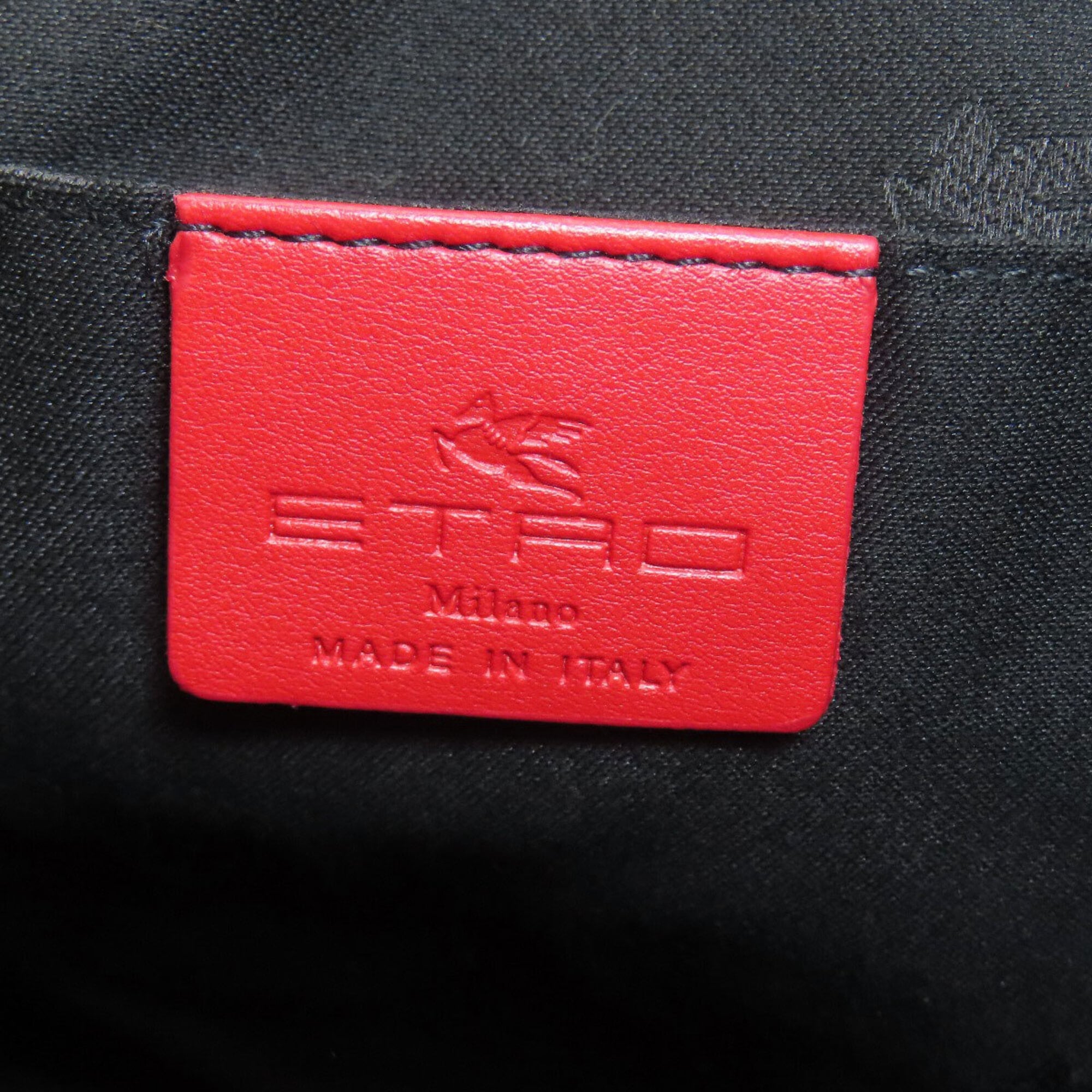 Etro Black Pvc Tote Bag (Pre-Owned)