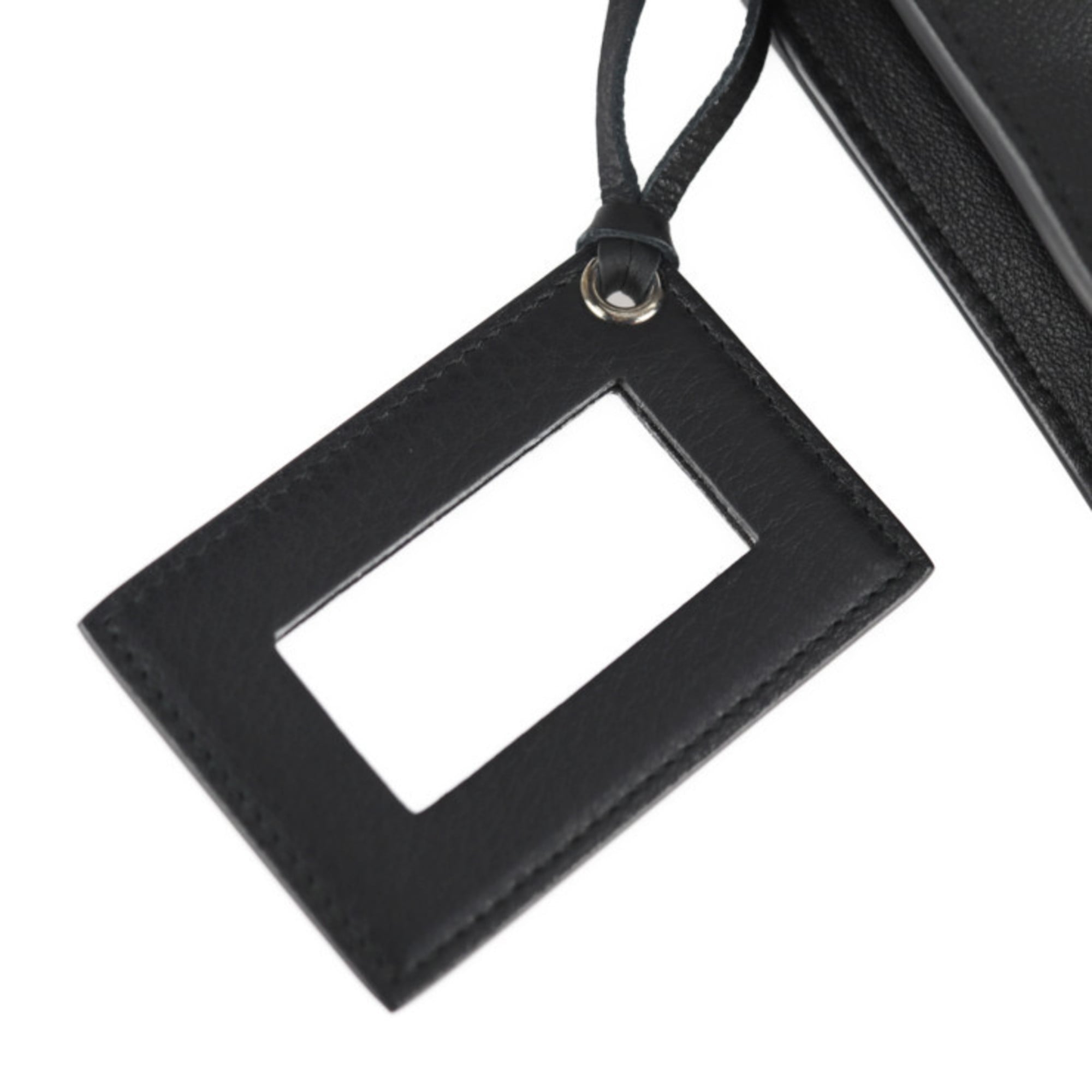 Balenciaga Paper Black Leather Clutch Bag (Pre-Owned)