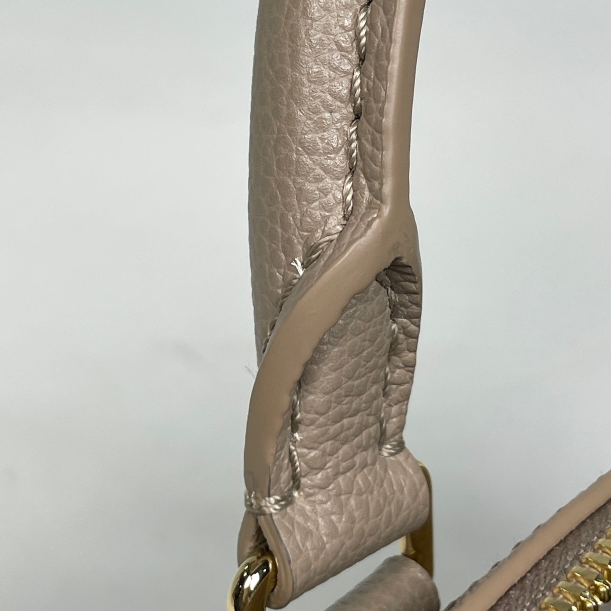 Louis Vuitton Tourterelle Monogram Empreinte Handbag (Pre-Owned)
