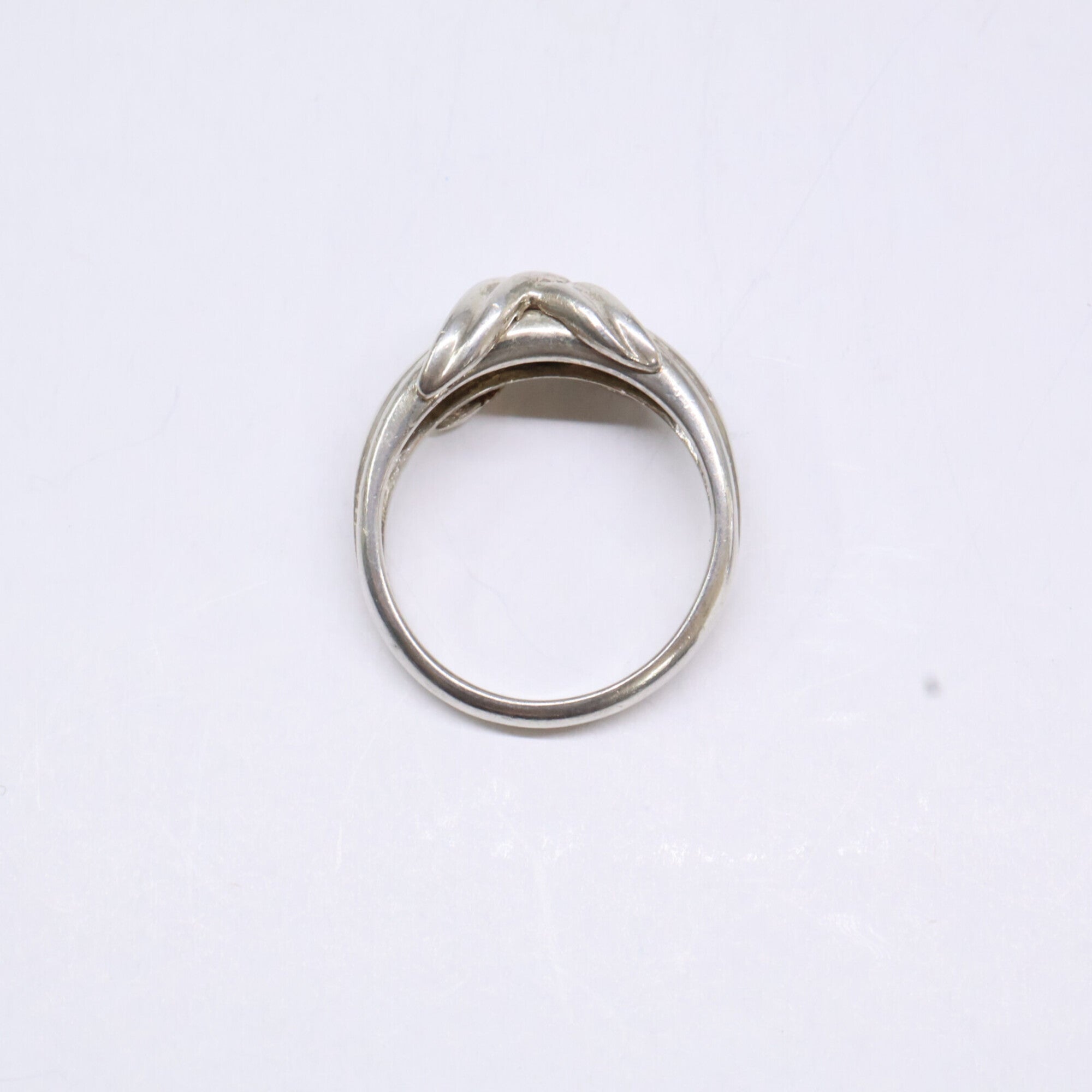 Tiffany Silver Silver 925 Band Ring (Pre-Owned)