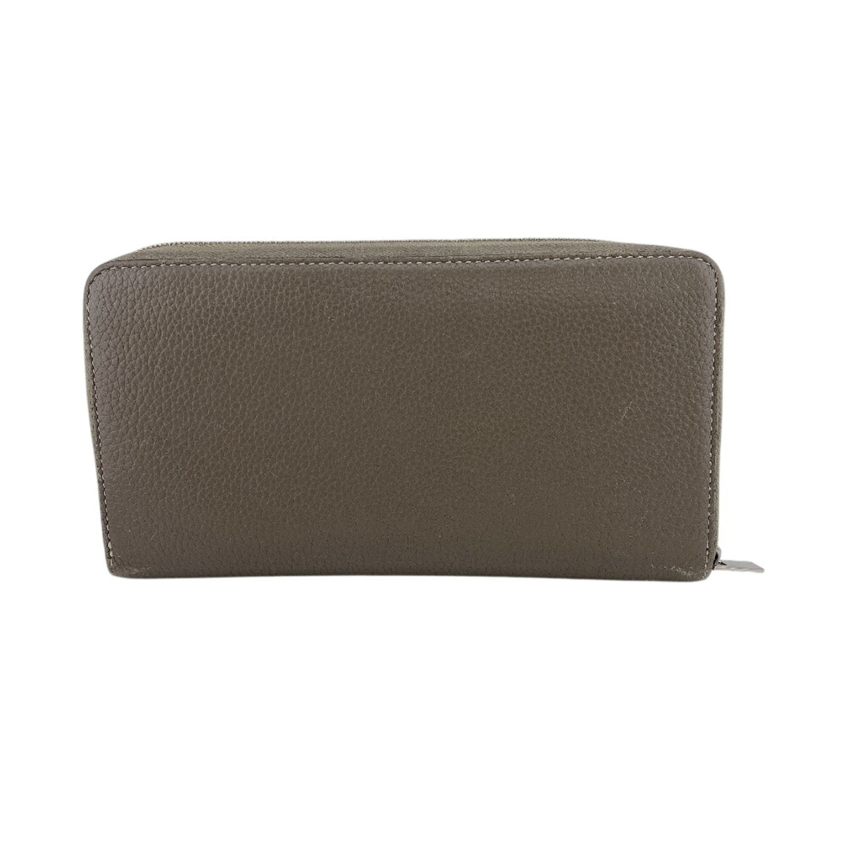 Celine Gray Yellow Leather Long Wallet (Bi-Fold) (Pre-Owned)