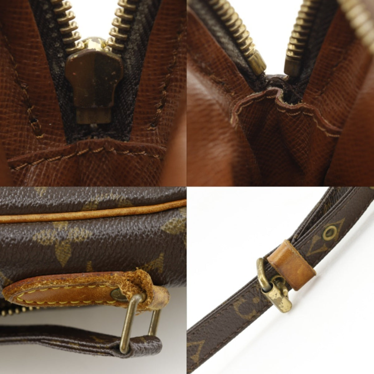Louis Vuitton Brown Damier Canvas Shoulder Bag (Pre-Owned)