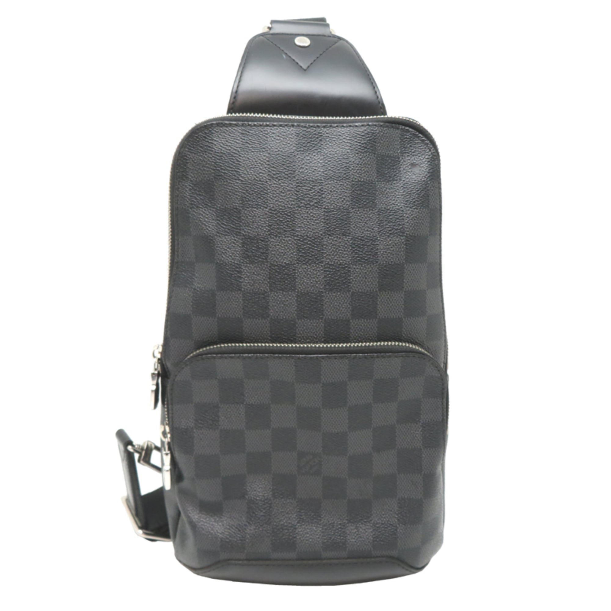 Louis Vuitton Black Damier Graphite Sling Bag (Pre-Owned)