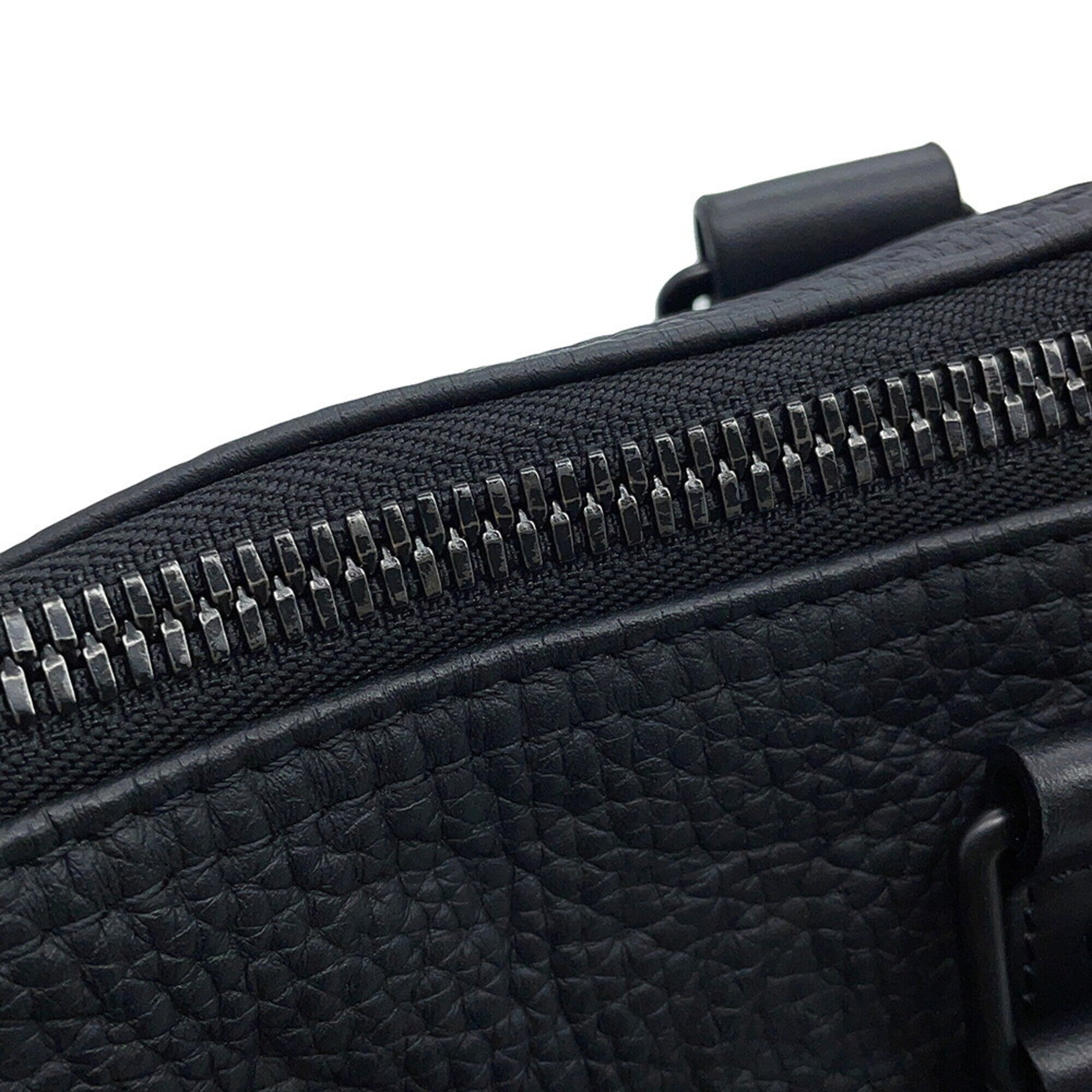 Louis Vuitton Monogram Black Monogram Noir Leather Handbag (Pre-Owned)