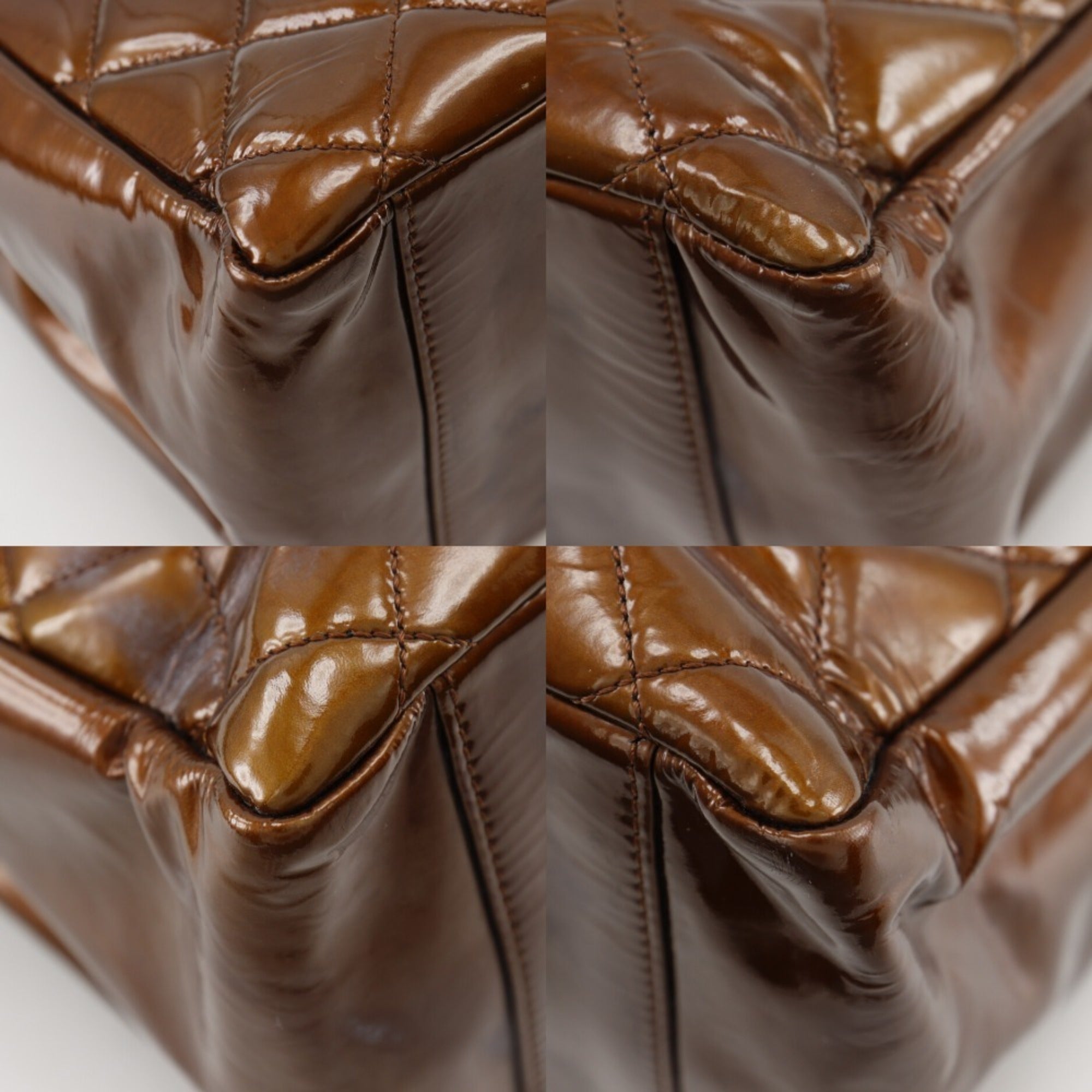 Chanel Matelasse Bronze Tote Bag (Pre-Owned)
