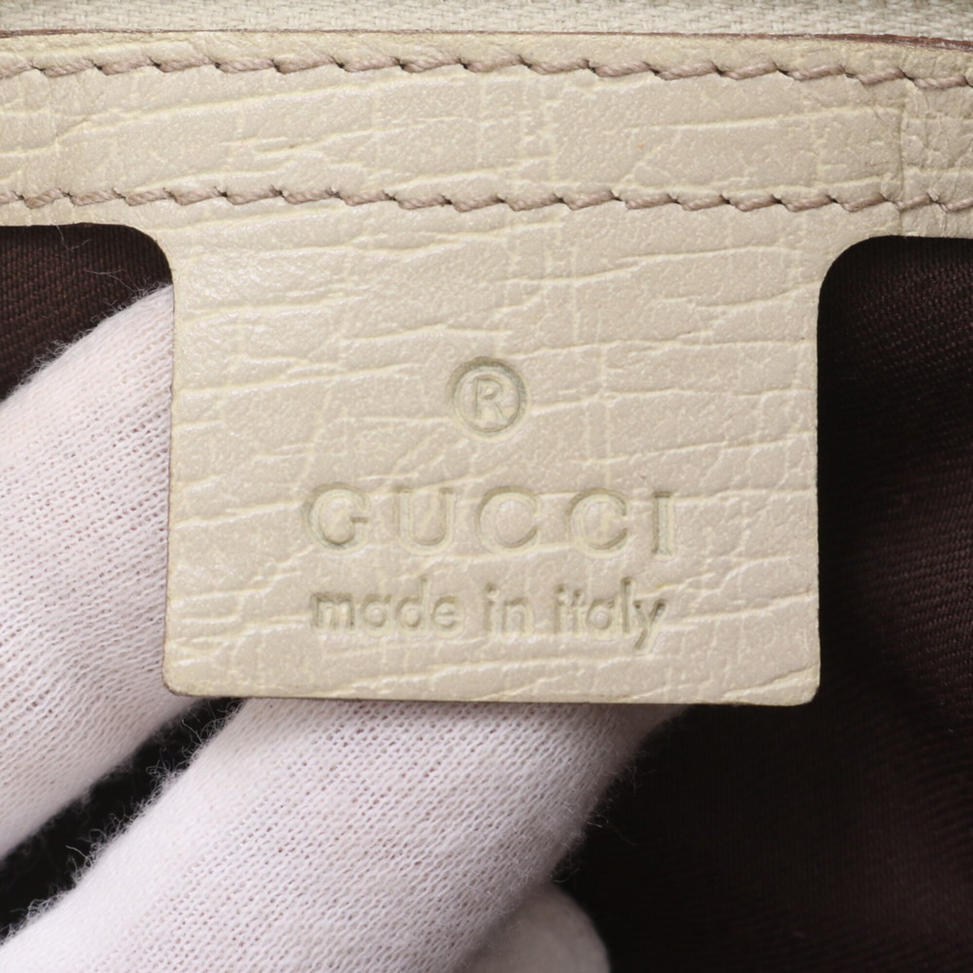 Gucci Gg Canvas Brown Gg Canvas Handbag Tote Bag (Pre-Owned)