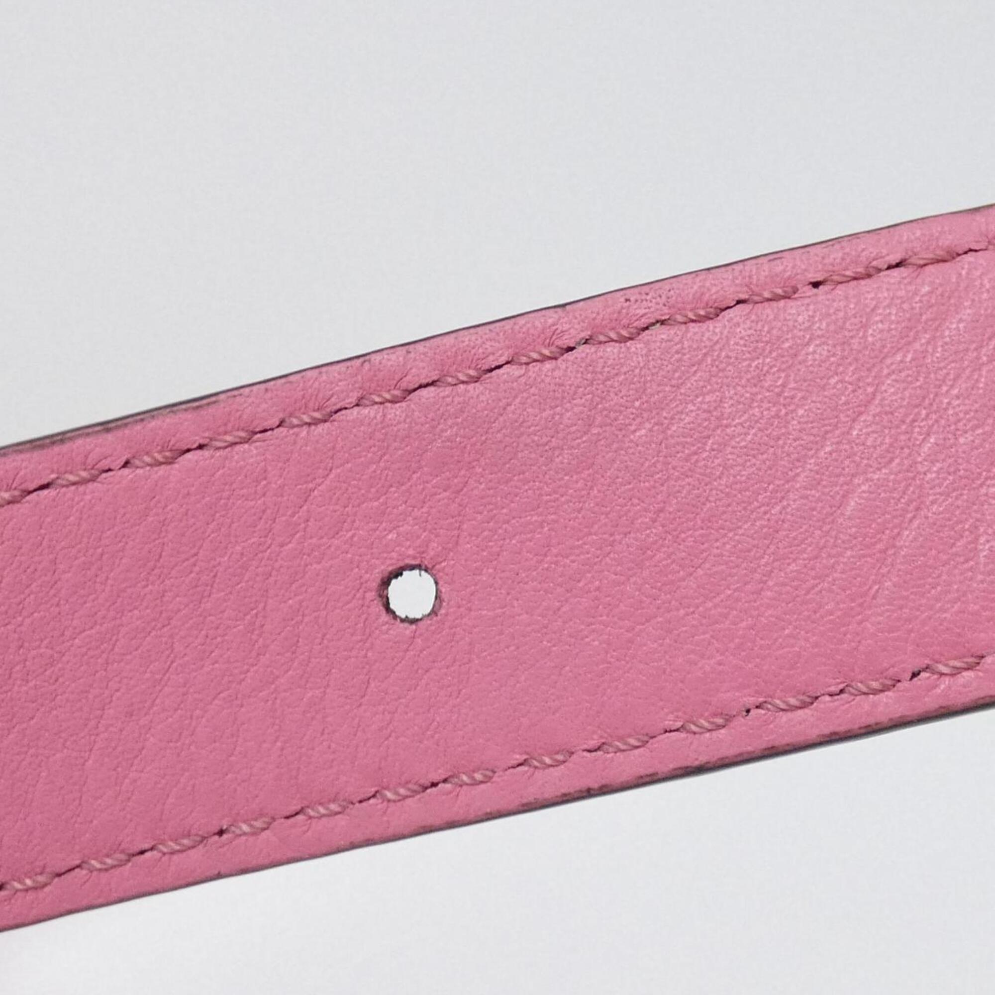 Fendi Pink Leather Handbag (Pre-Owned)