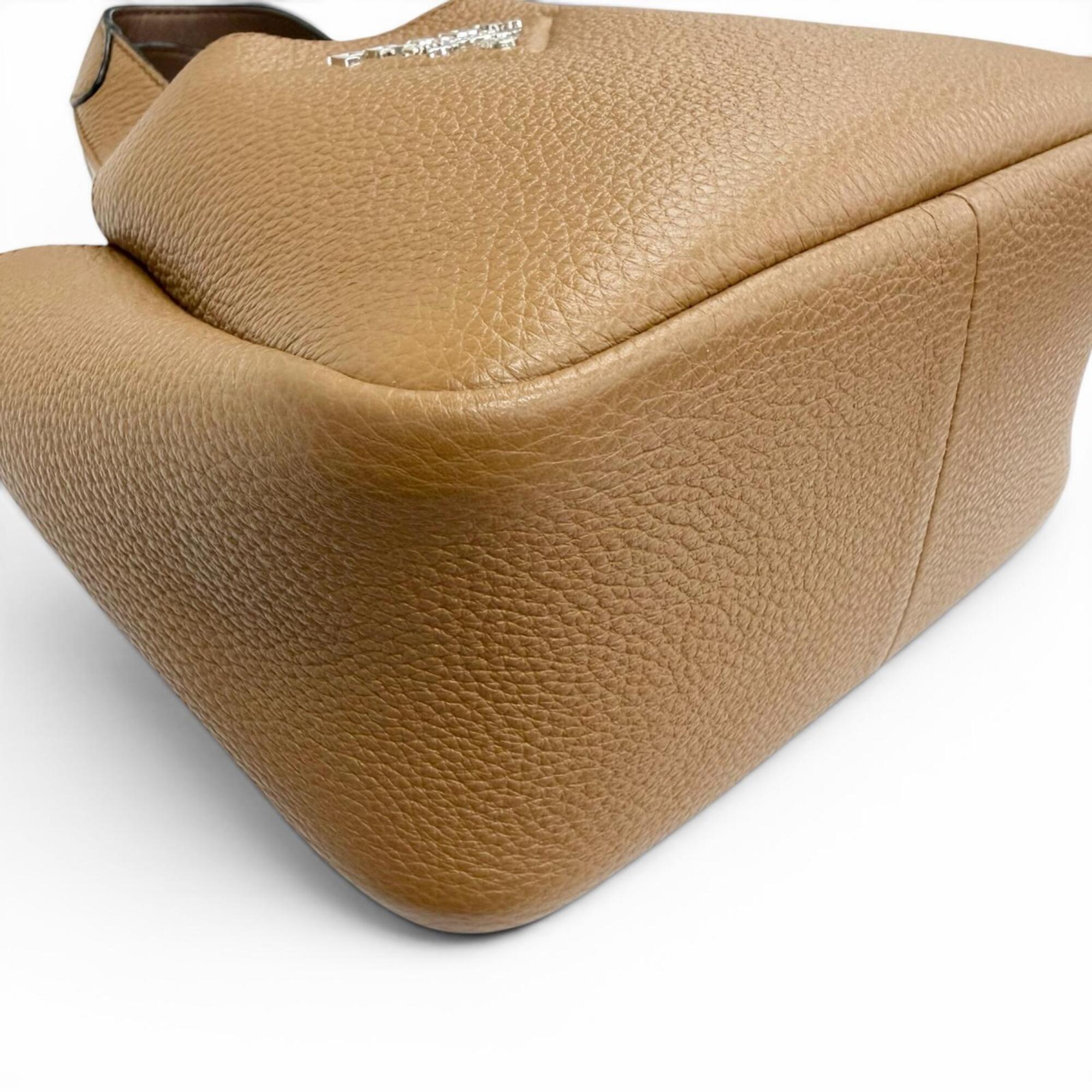 Prada Brown Leather Handbag (Pre-Owned)