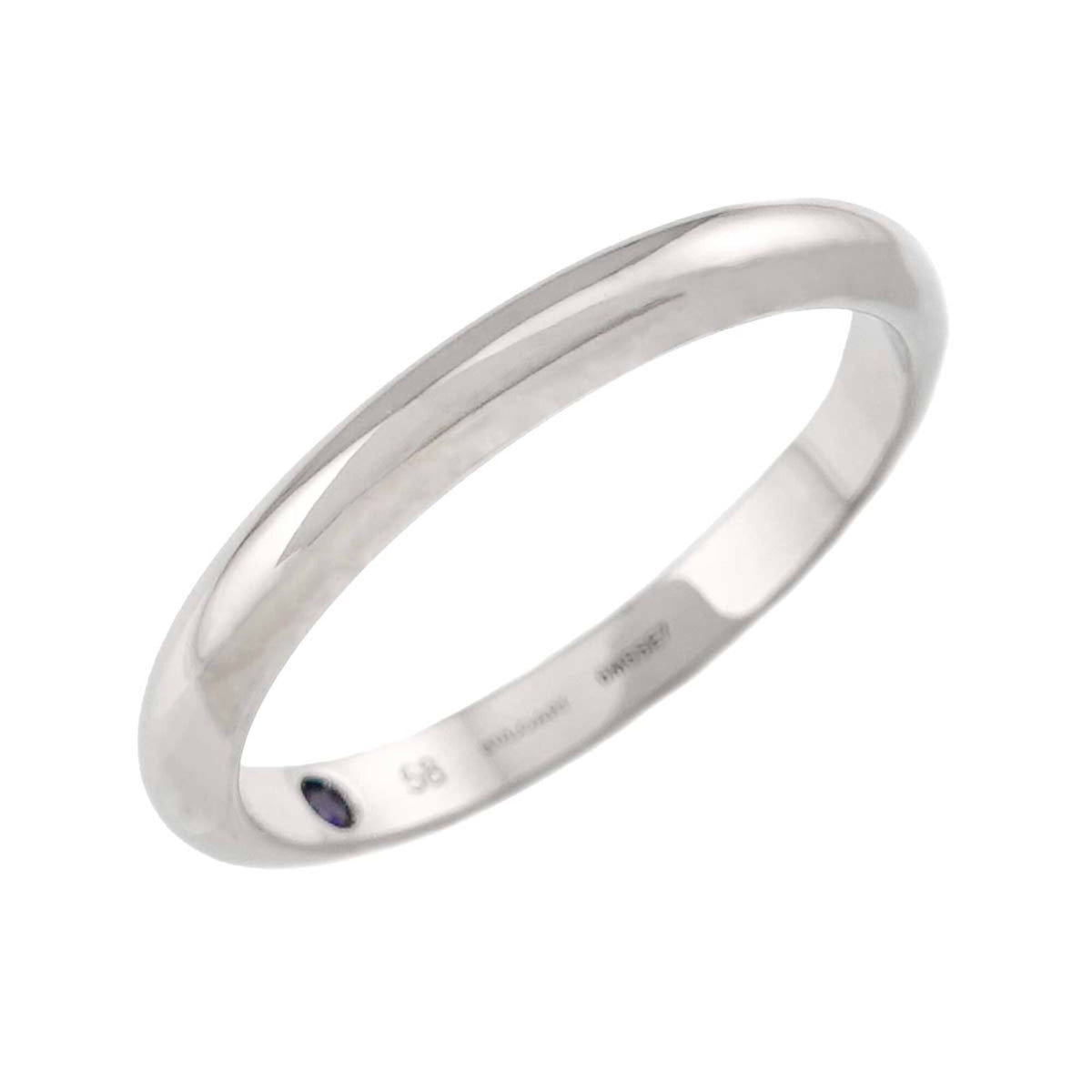 Bvlgari Platinum 950 Band Ring (Pre-Owned)