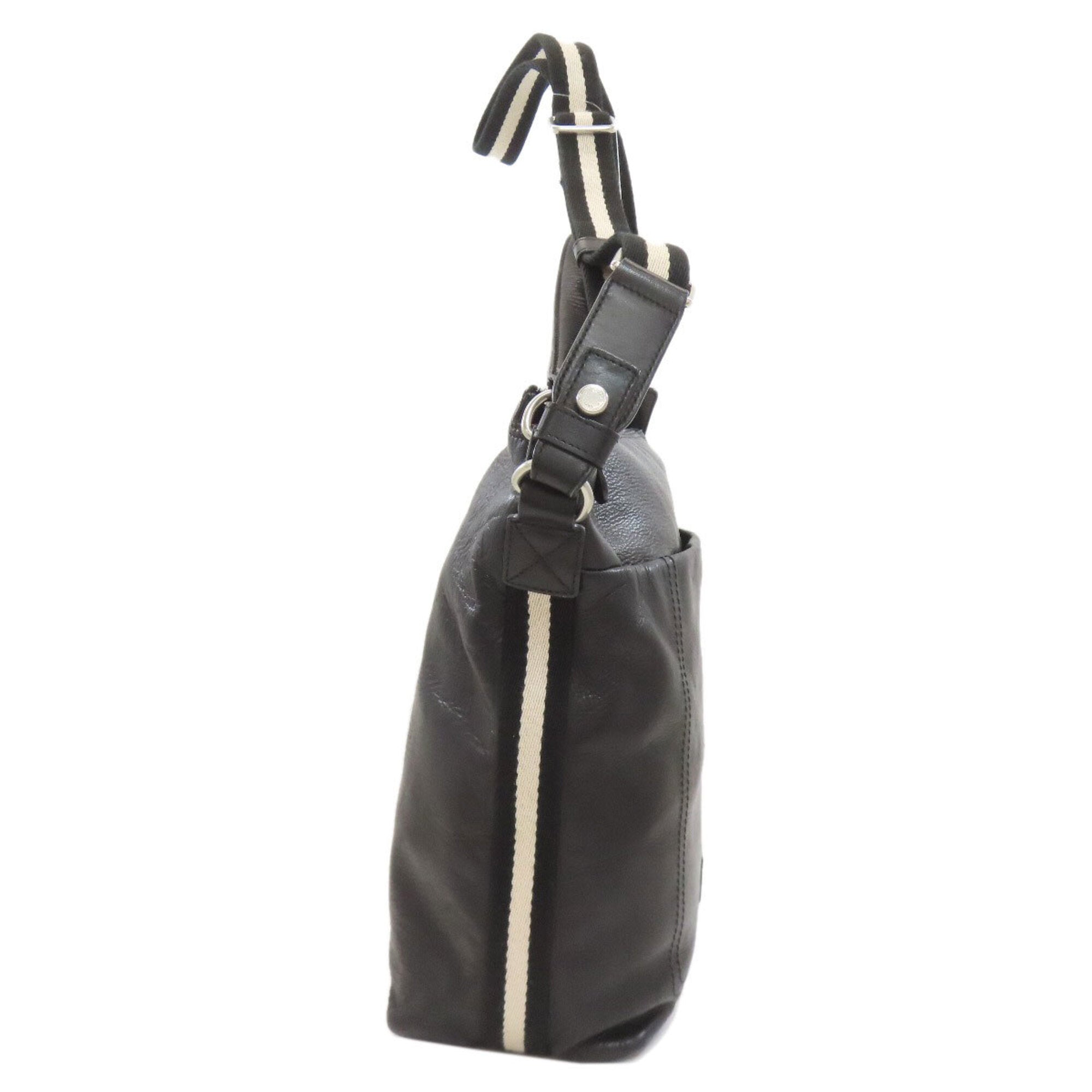 Bally Black Leather Tote Bag (Pre-Owned)