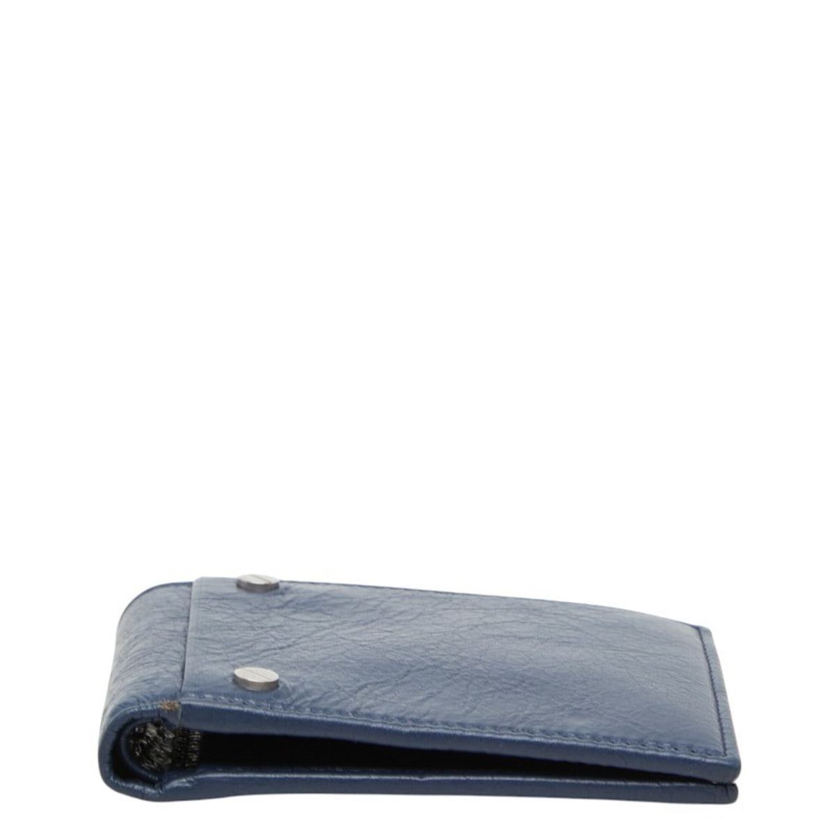 Balenciaga Navy Leather Wallet (Bi-Fold) (Pre-Owned)