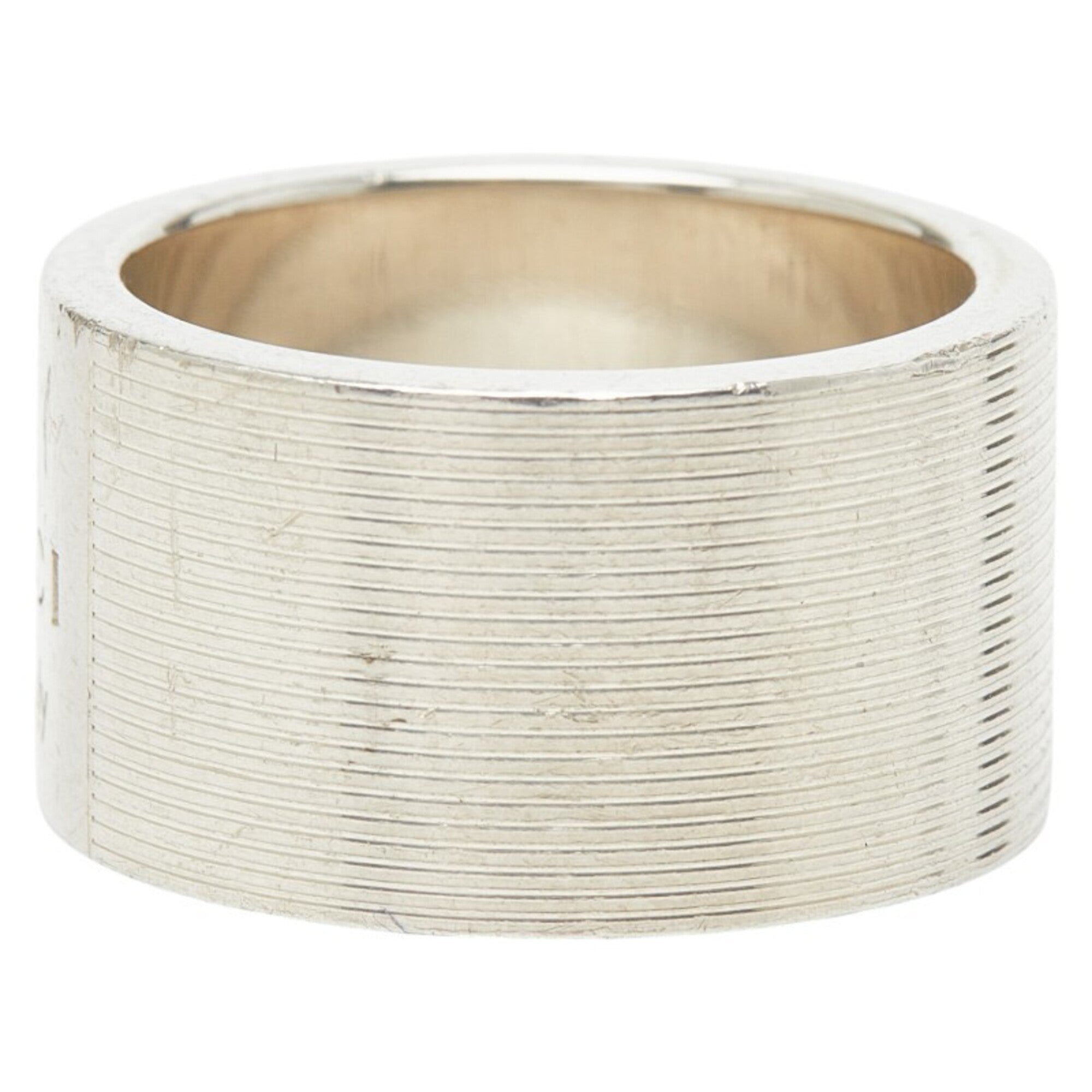 Gucci Silver Silver 925 Band Ring (Pre-Owned)