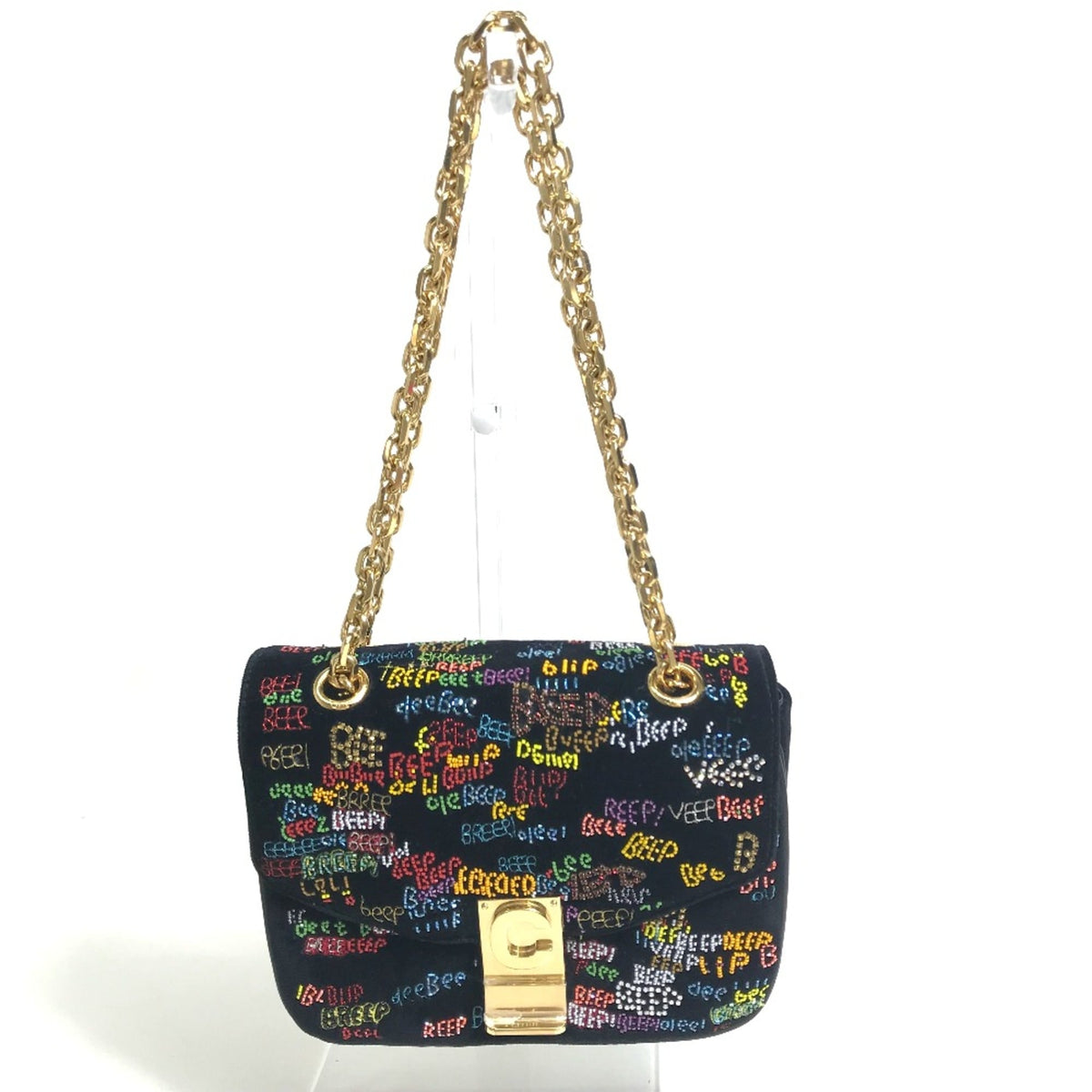 Celine Black Leather Shoulder Bag (Pre-Owned)