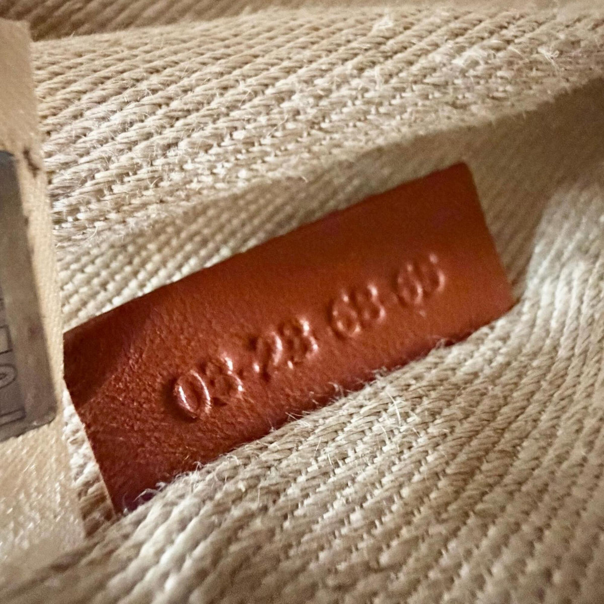 Chloé Beige Paper Leather Basket Shoulder Bag (Pre-Owned)