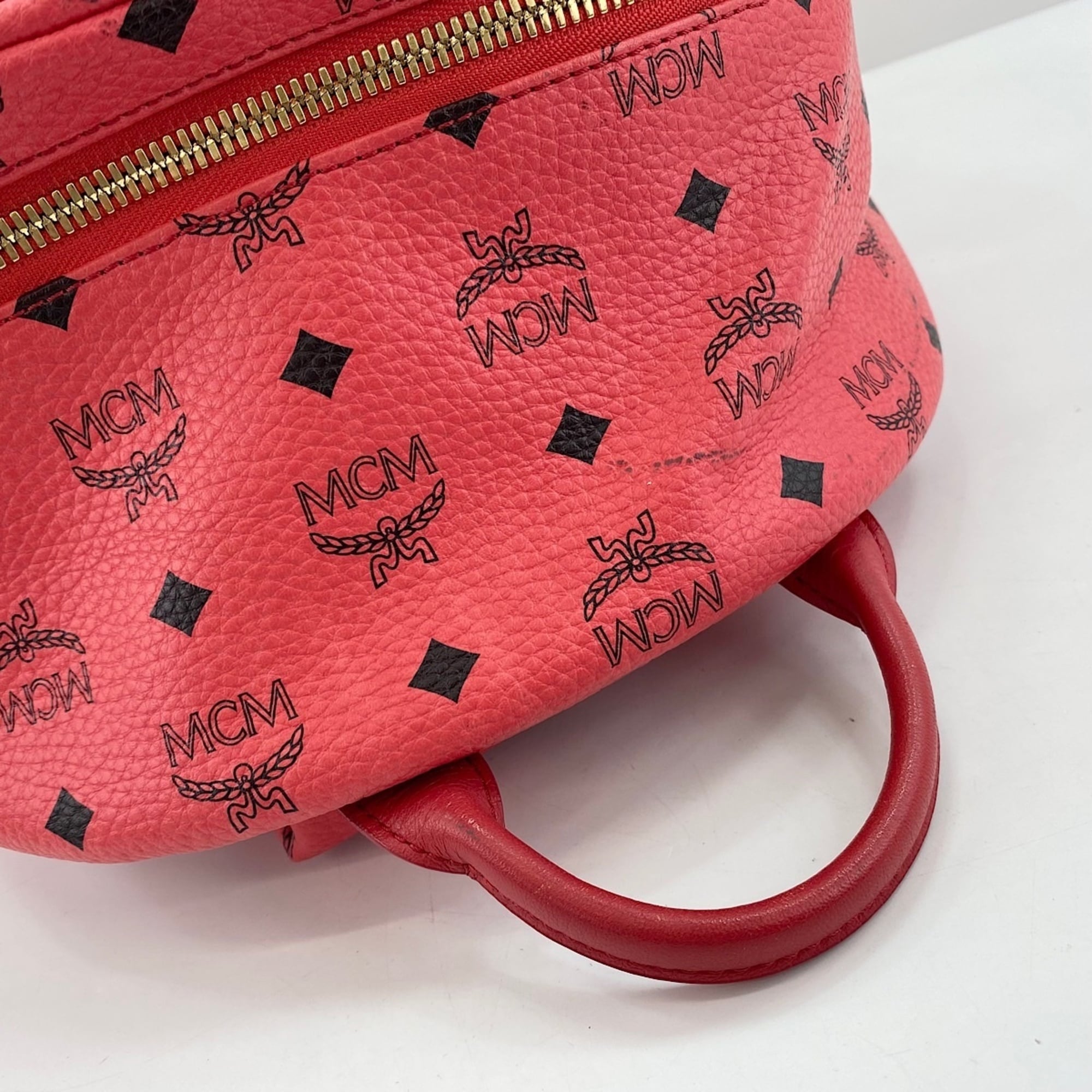 Mcm Pink Backpack (Pre-Owned)