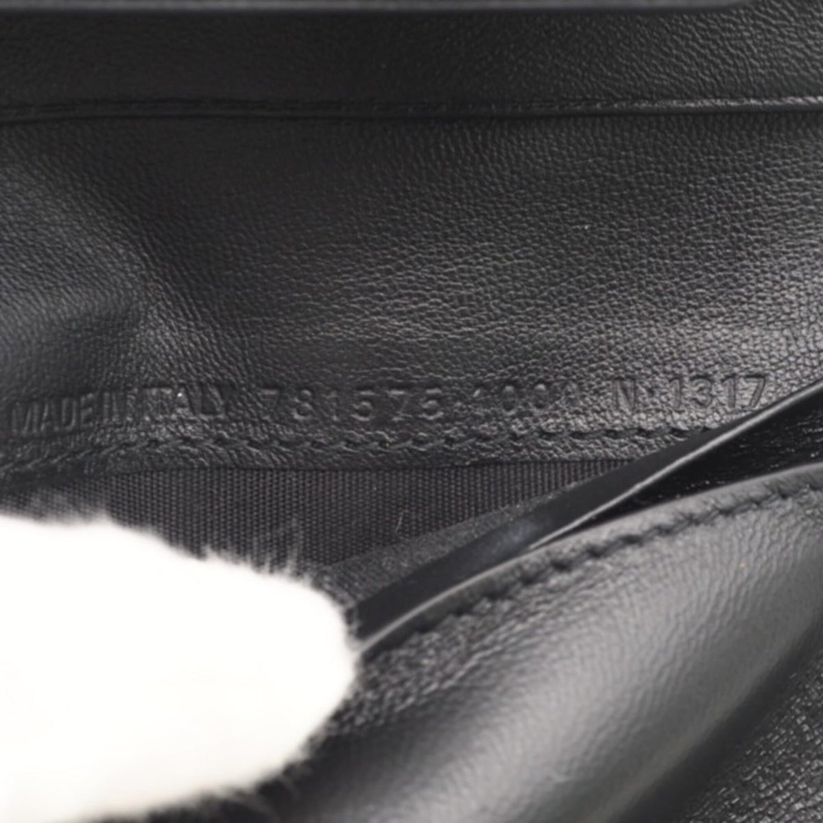 Balenciaga Black Wallet (Tri-Fold) (Pre-Owned)