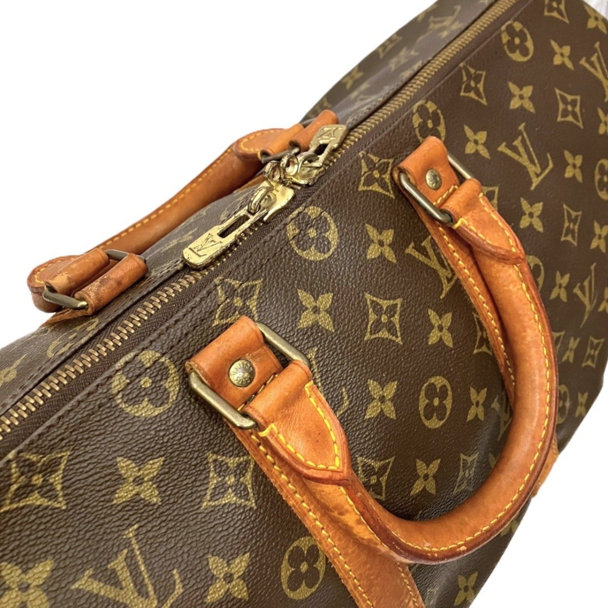 Louis Vuitton Brown Monogram Boston Bag (Pre-Owned)