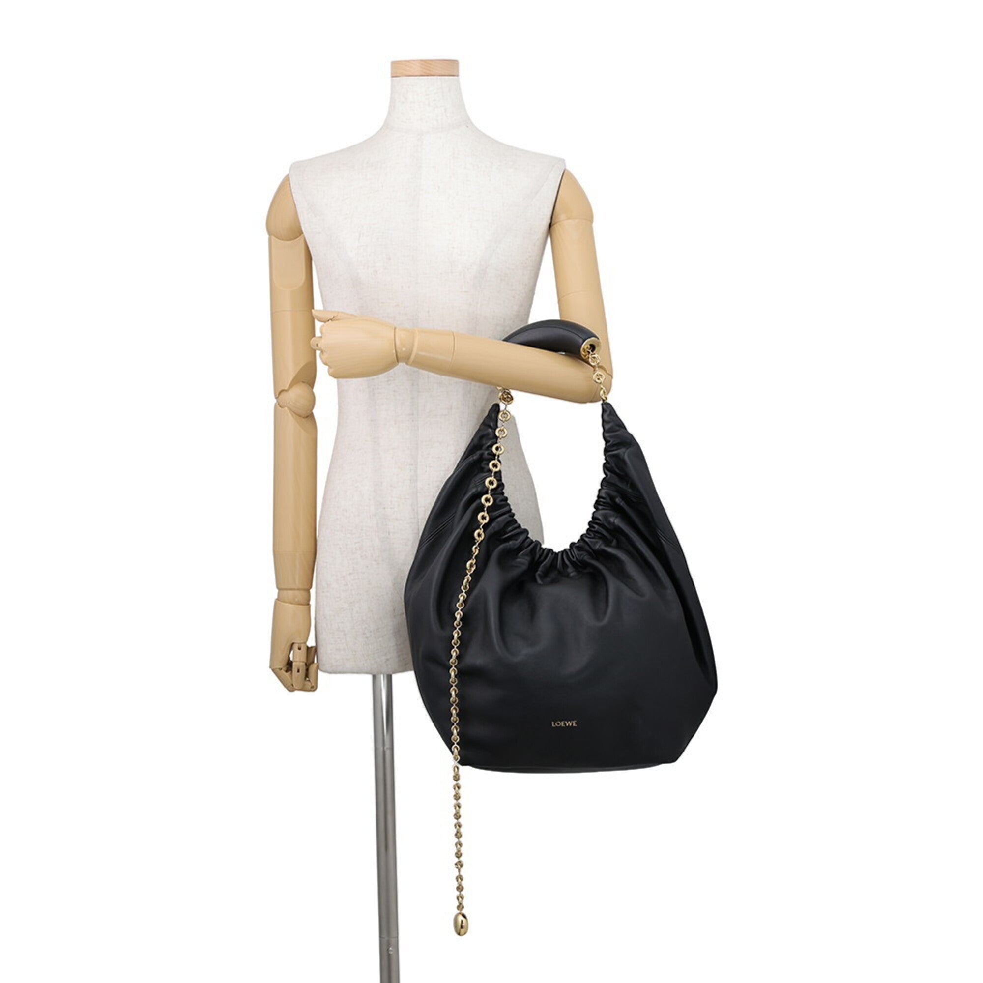 Loewe Black Handbag Shoulder Bag (Pre-Owned)