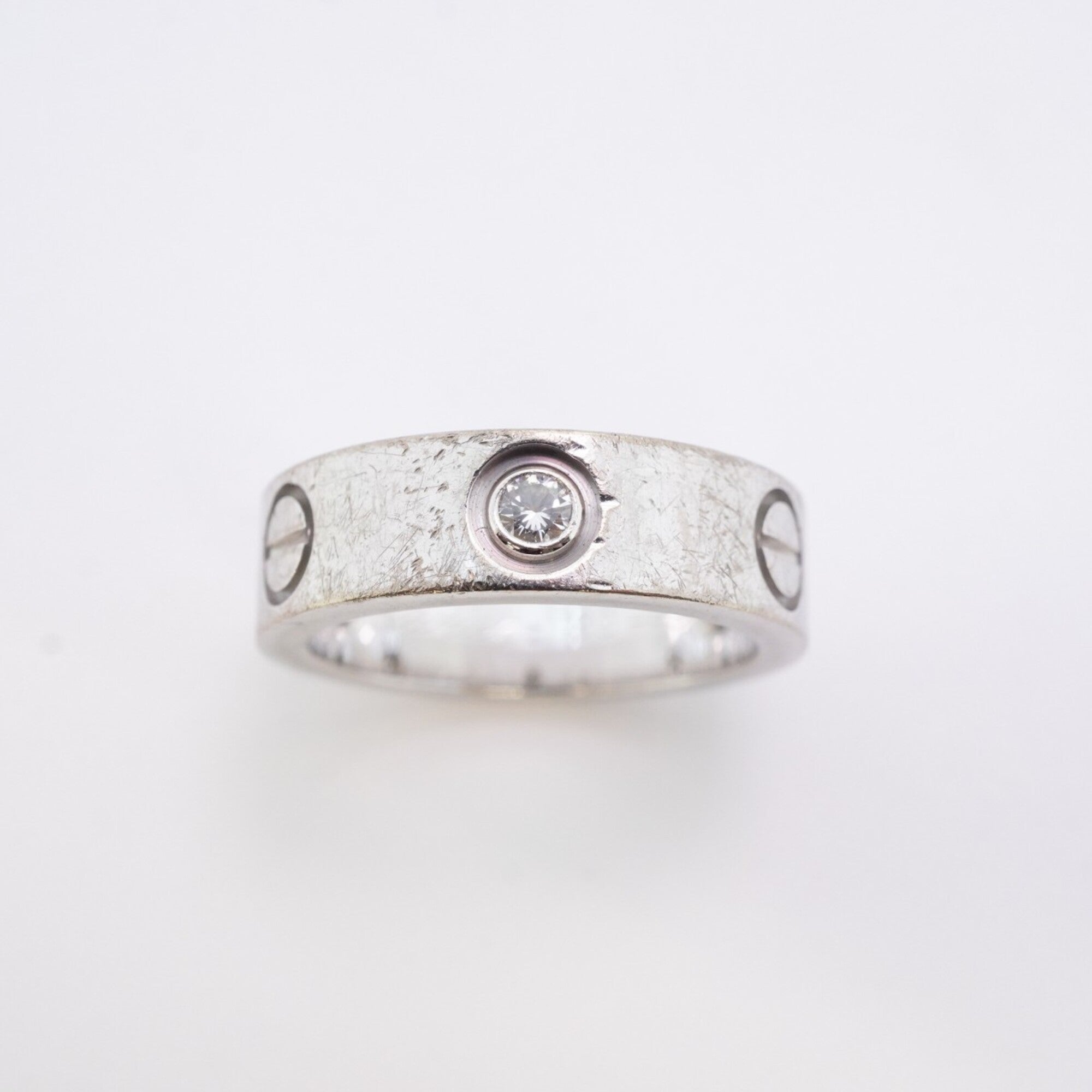 Cartier White Gold (18K) Band Ring (Pre-Owned)