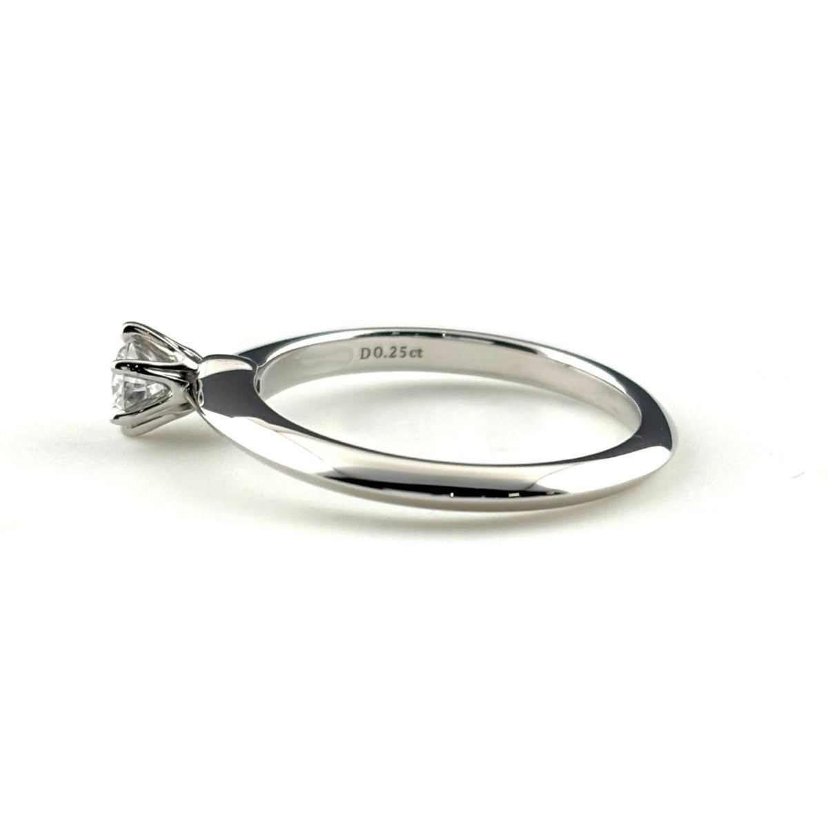 Tiffany Platinum 950 Band Ring (Pre-Owned)