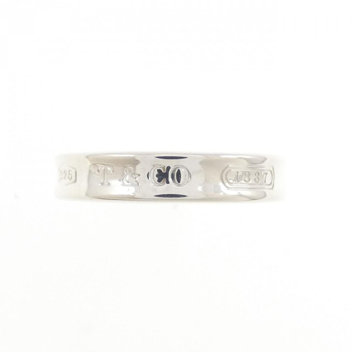 Tiffany Silver 925 Band Ring (Pre-Owned)