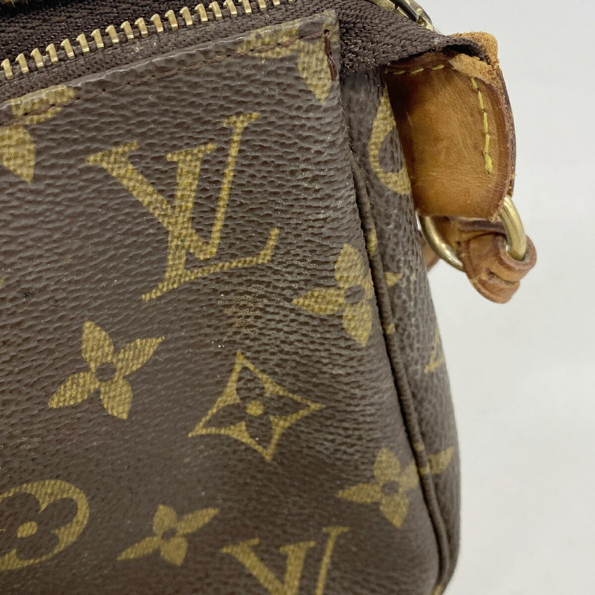 Louis Vuitton Brown Pouch (Pre-Owned)