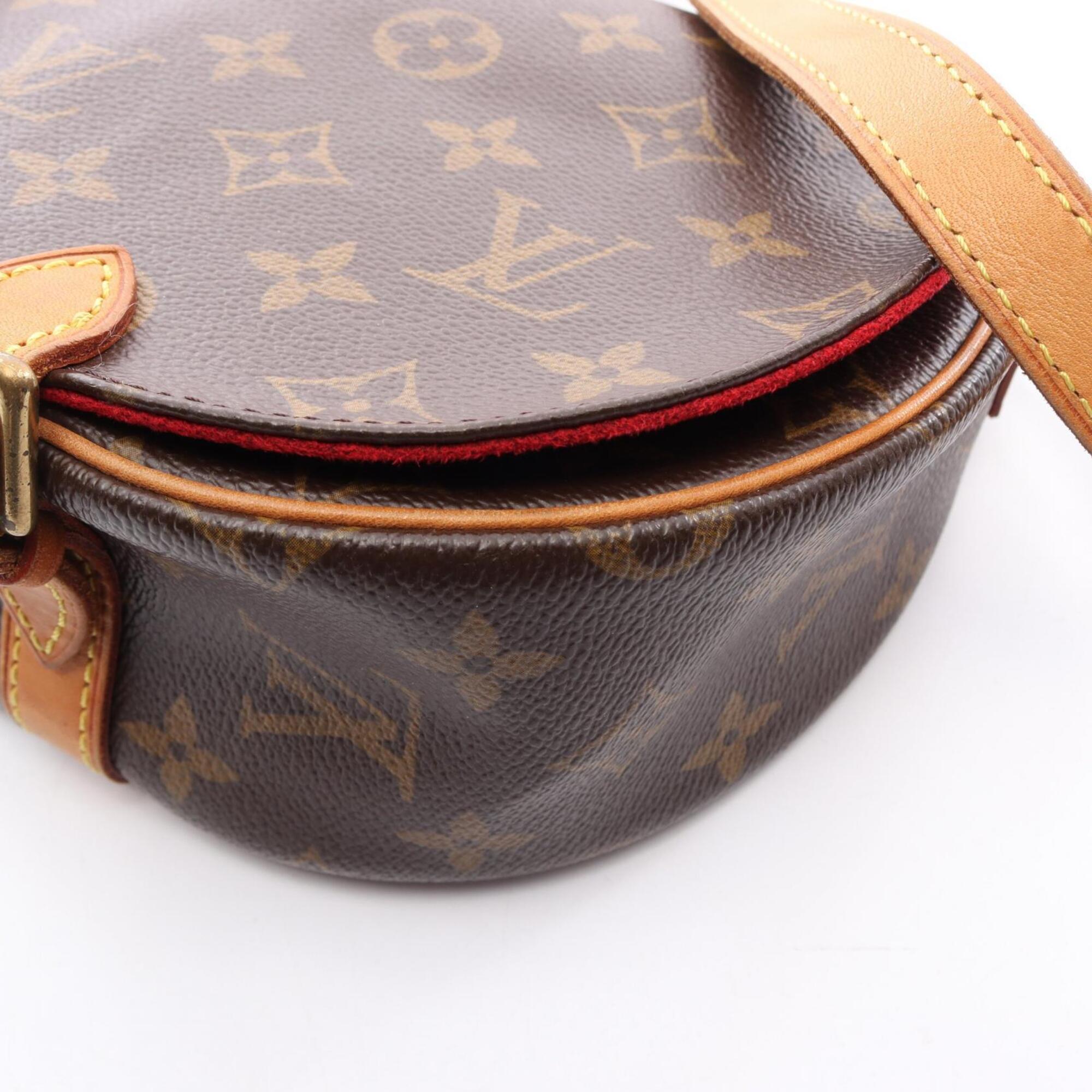 Louis Vuitton Brown Coated Canvas Pvc Monogram Leather Handbag Shoulder Bag (Pre-Owned)