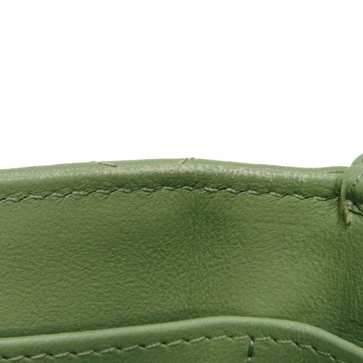 Chanel Light Green Rhinestone Wallet (Tri-Fold) (Pre-Owned)