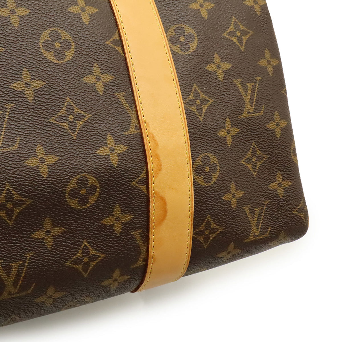 Louis Vuitton Brown Monogram Monogram Boston Bag Handbag (Pre-Owned)