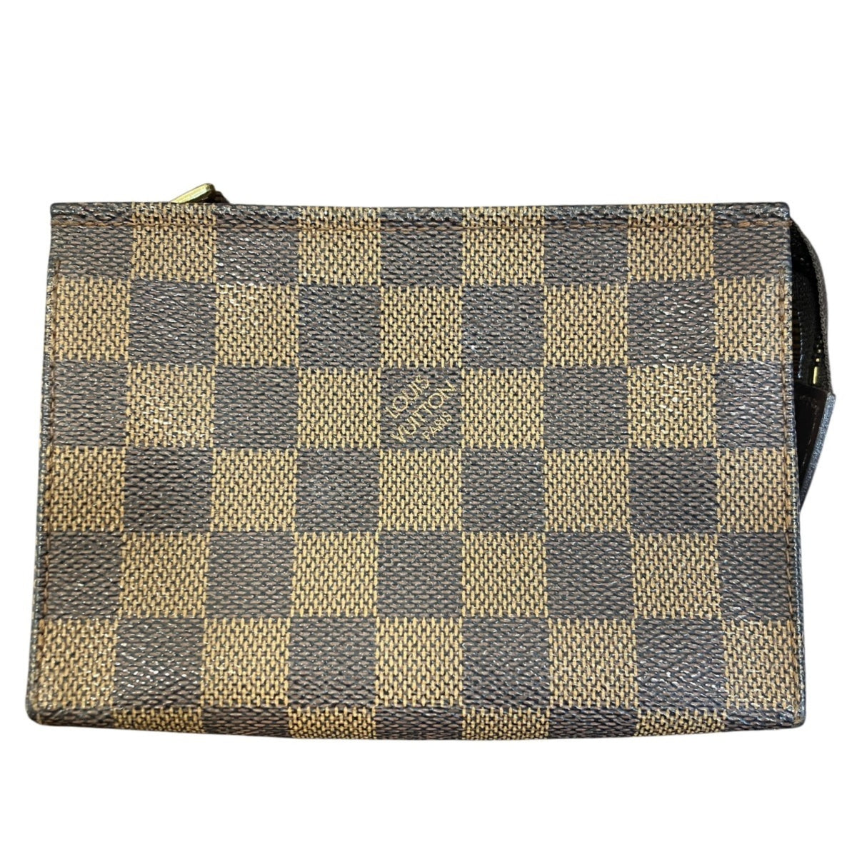 Louis Vuitton Brown Damier Canvas Pouch (Pre-Owned)