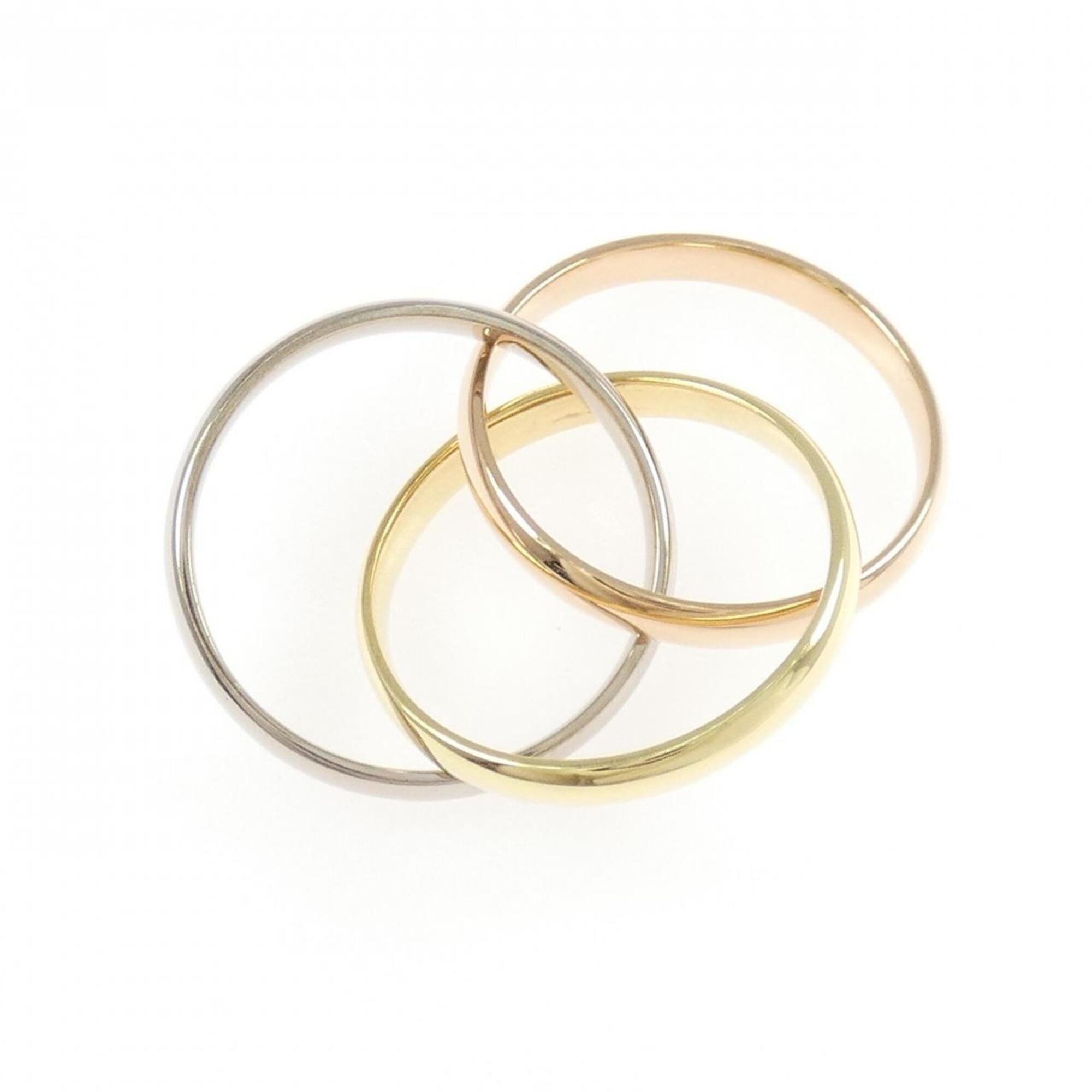 Cartier Yellow Gold (18K) Pink Gold (18K) White Gold (18K) Band Ring (Pre-Owned)