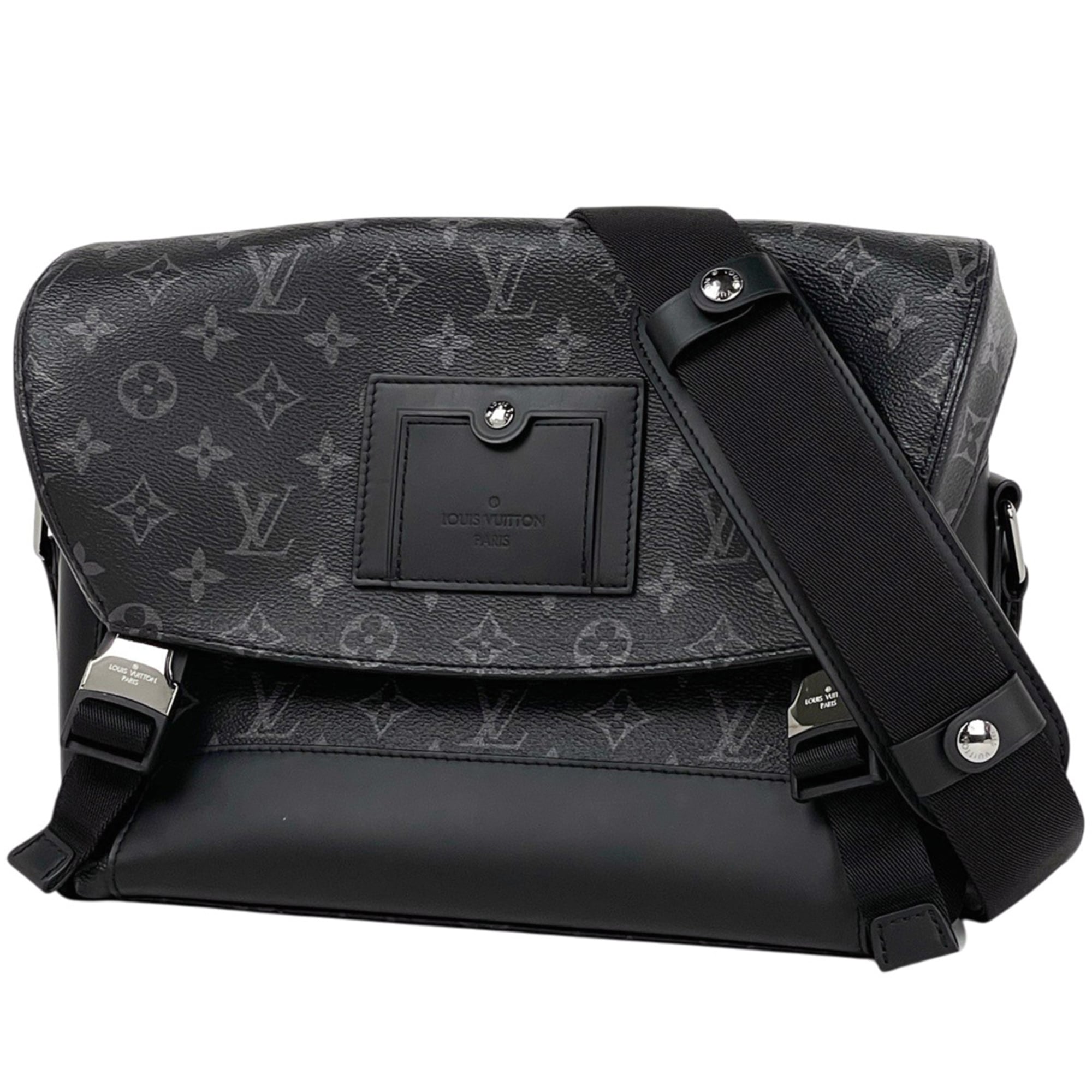 Louis Vuitton Black Monogram Eclipse Noir Monogram Eclipse Shoulder Bag (Pre-Owned)