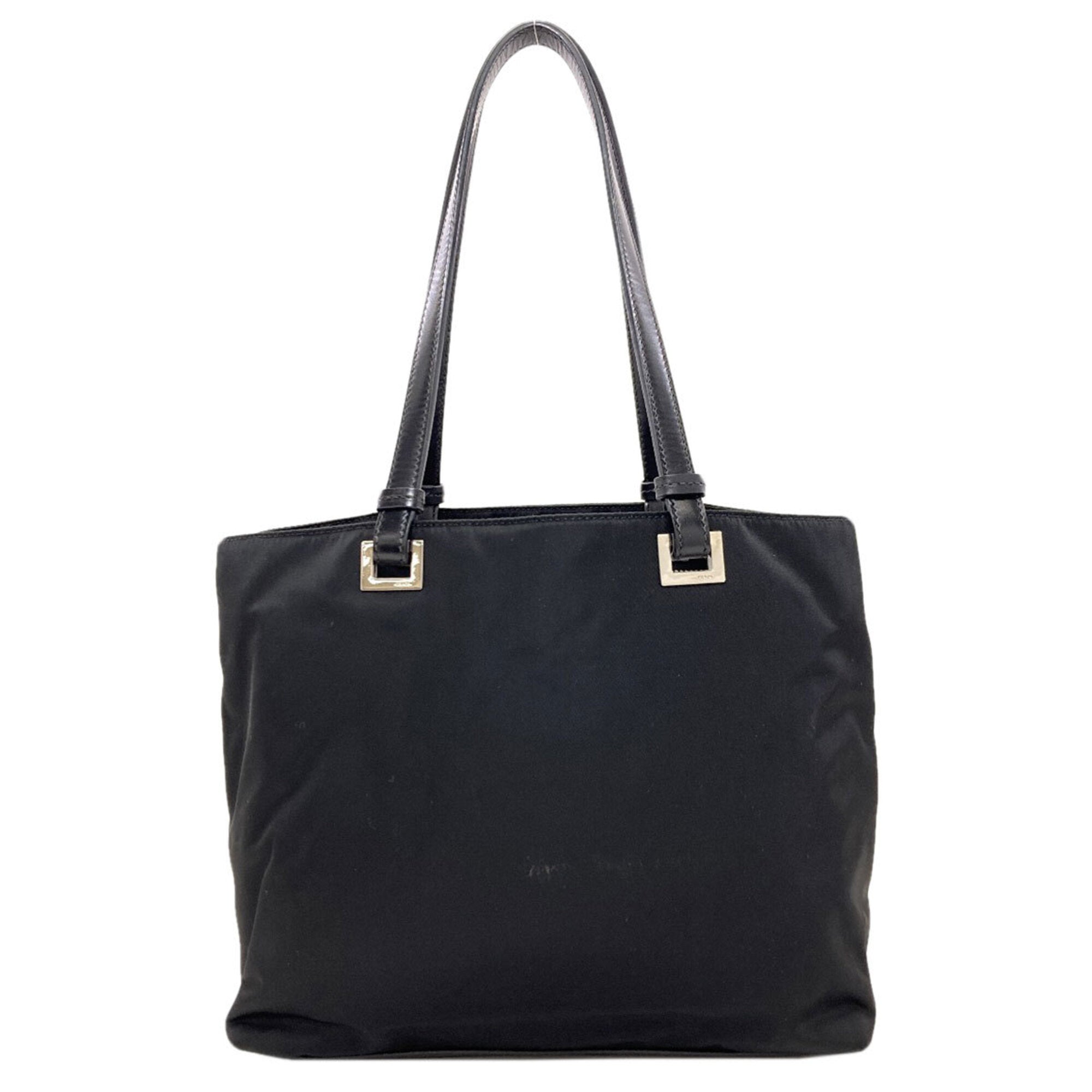 Prada Black Nylon Tote Bag (Pre-Owned)