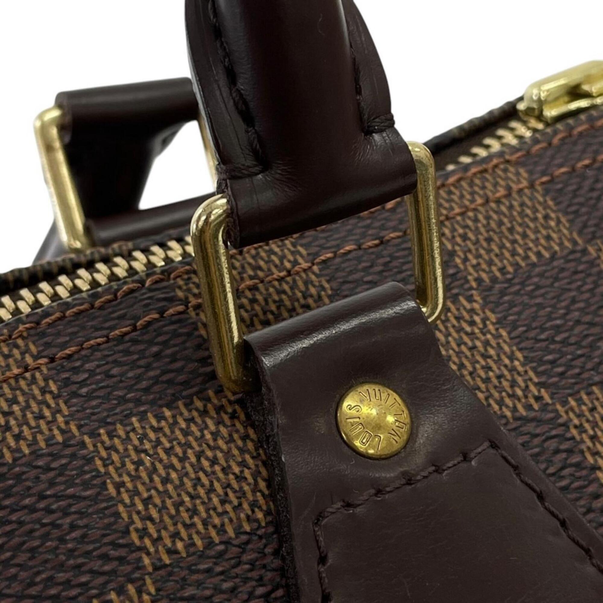 Louis Vuitton Damier Brown Damier Canvas Handbag (Pre-Owned)
