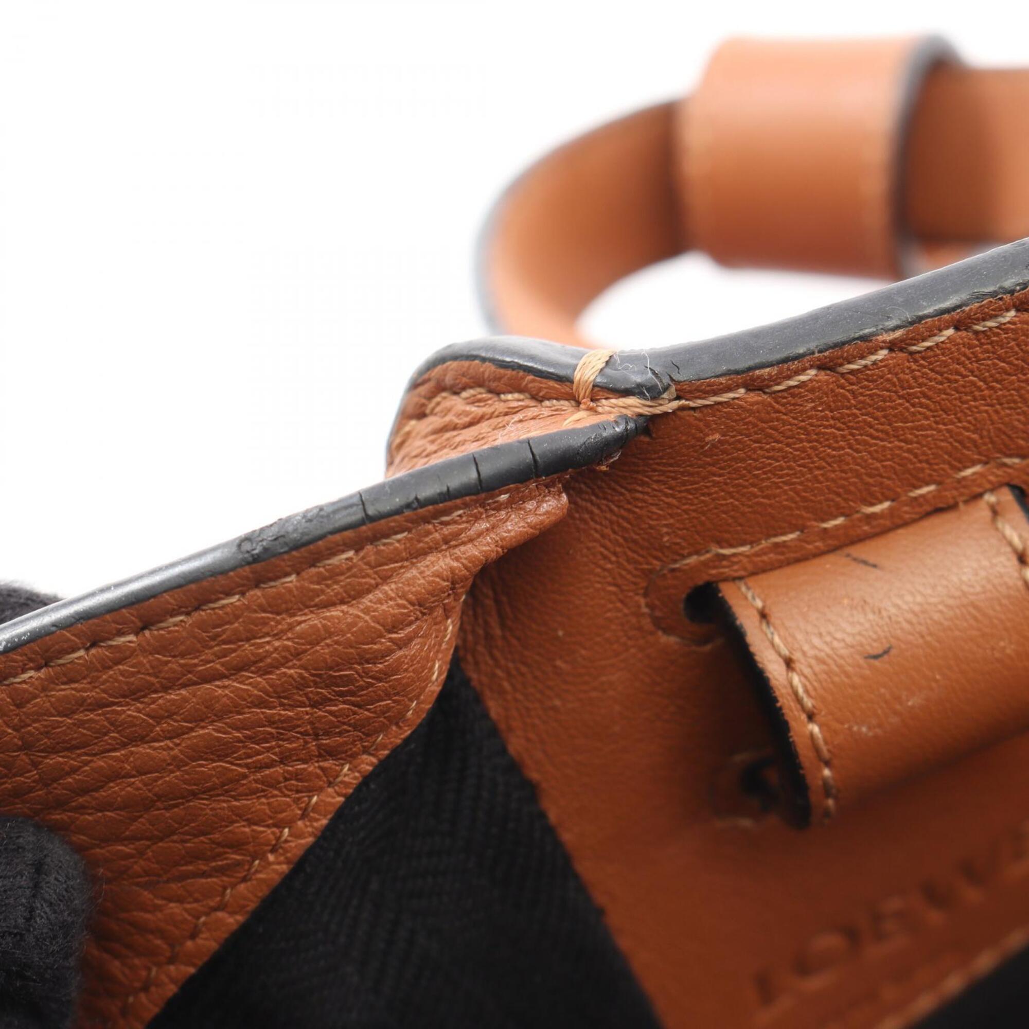 Loewe Brown Leather Handbag (Pre-Owned)