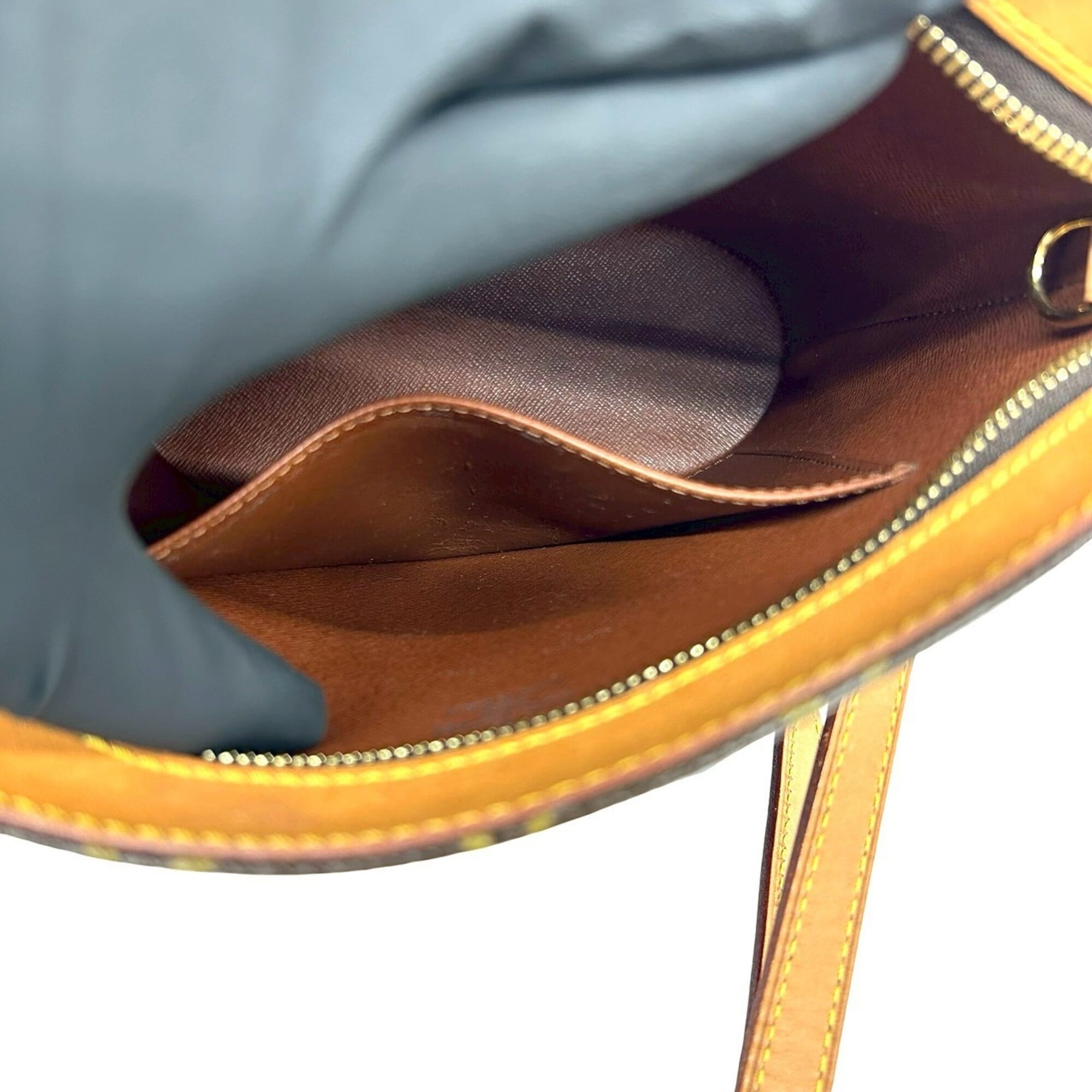 Louis Vuitton Brown Pvc Leather Pochette Shoulder Bag (Pre-Owned)