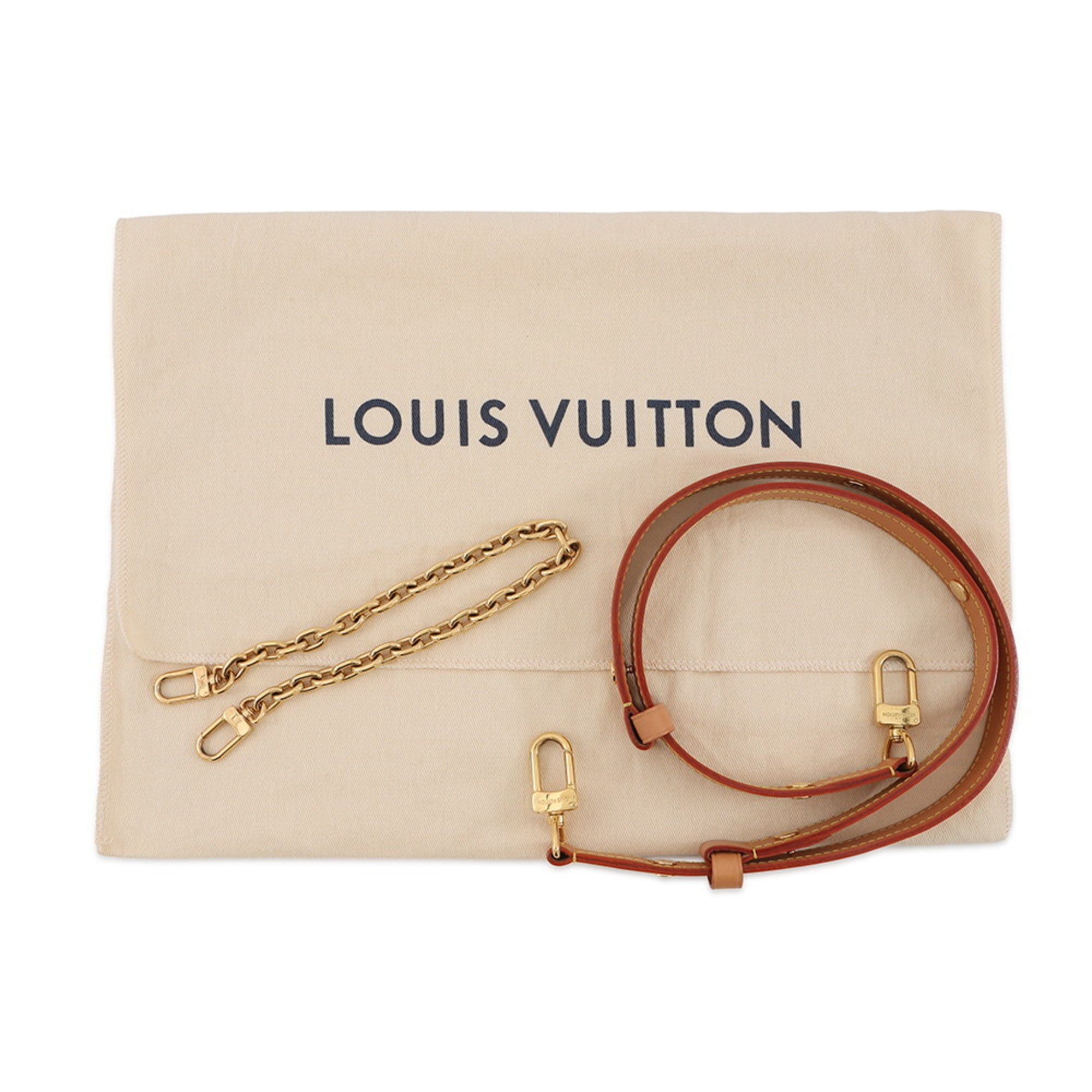Louis Vuitton Beige Monogram Monogram Shoulder Bag (Pre-Owned)