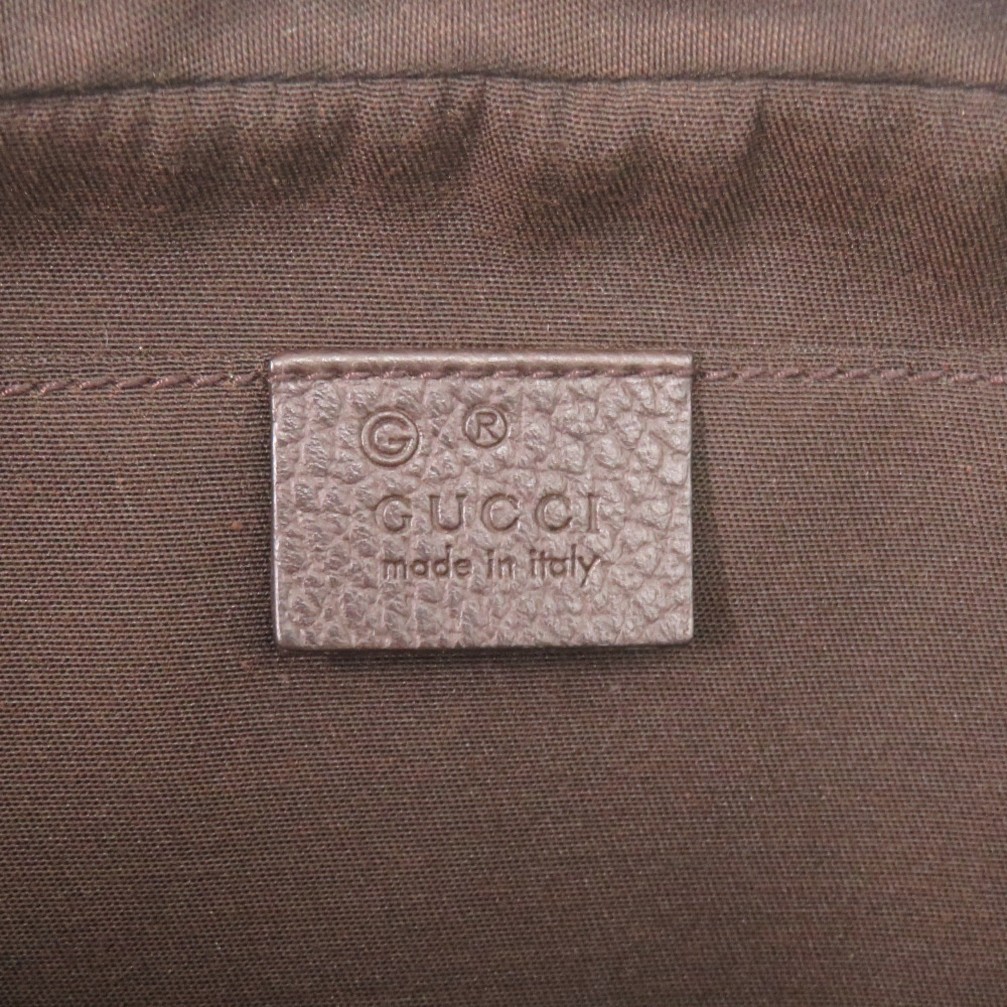 Gucci Beige Gg Canvas Sling Bag (Pre-Owned)