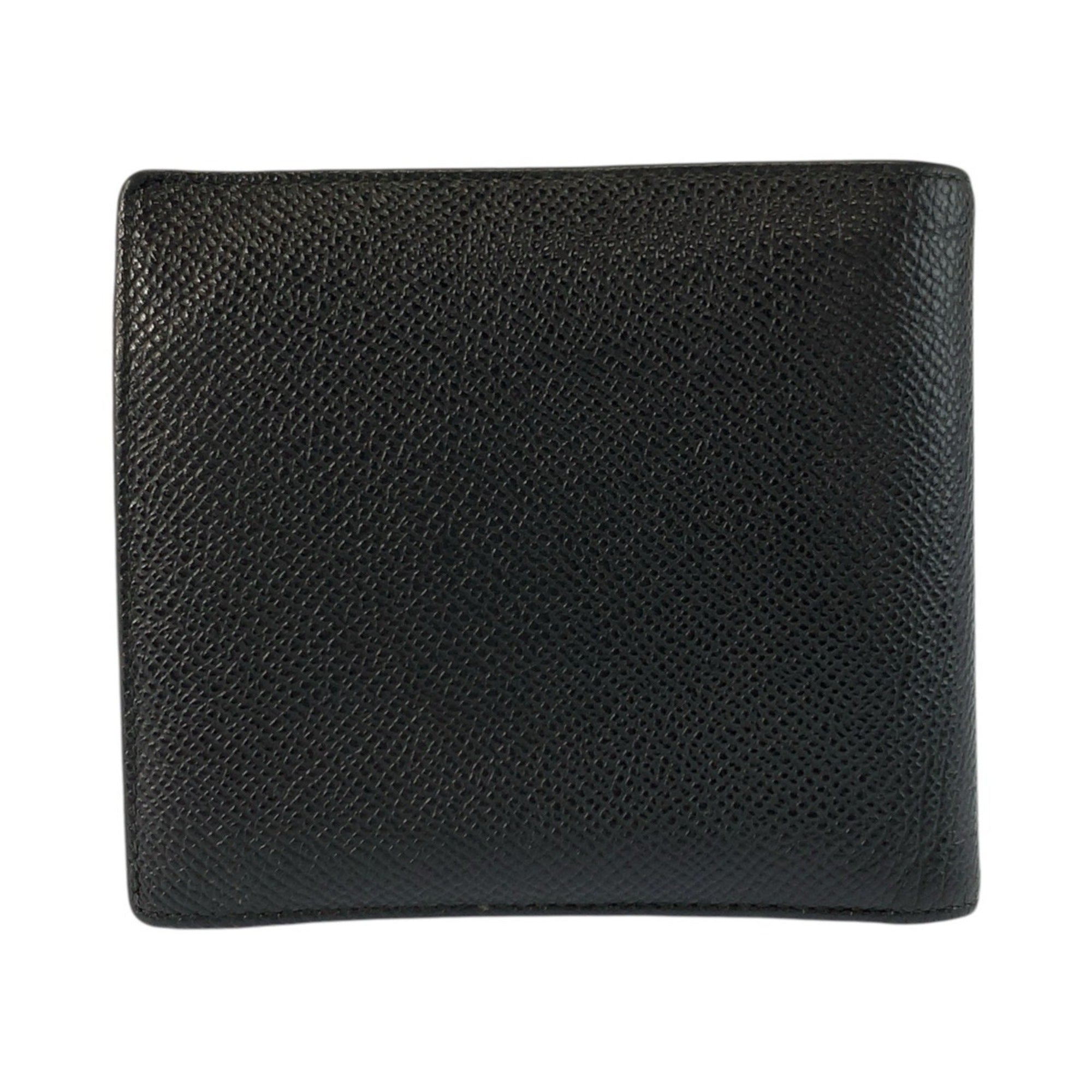 Bvlgari Black Leather Wallet (Bi-Fold) (Pre-Owned)